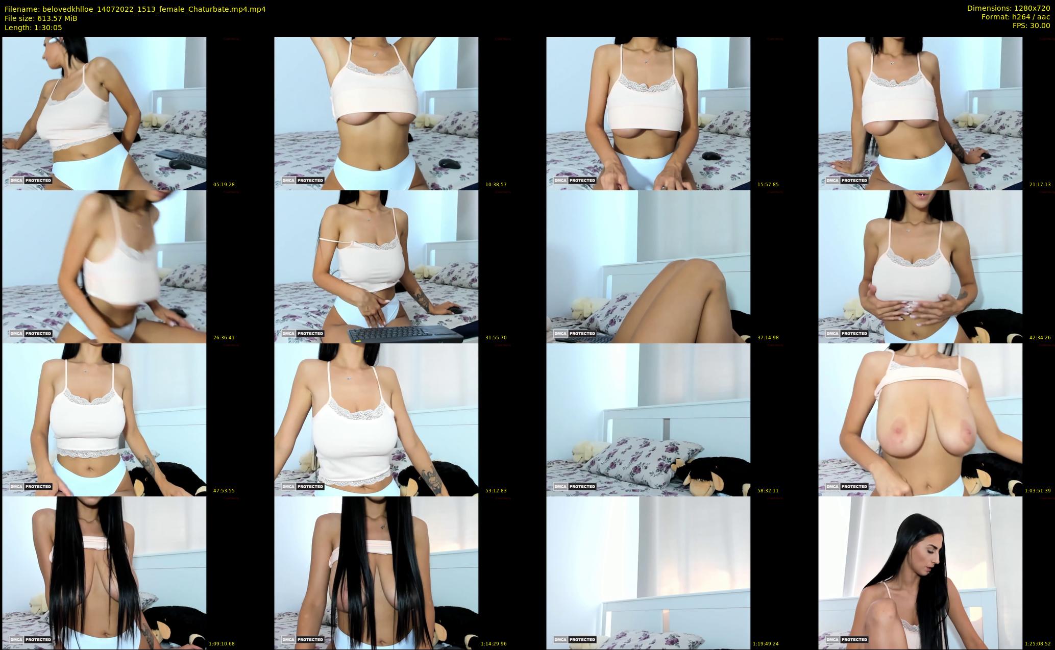 belovedkhlloe — 91 minute Chaturbate female cam show recording, 720p, Jul 14, 2022