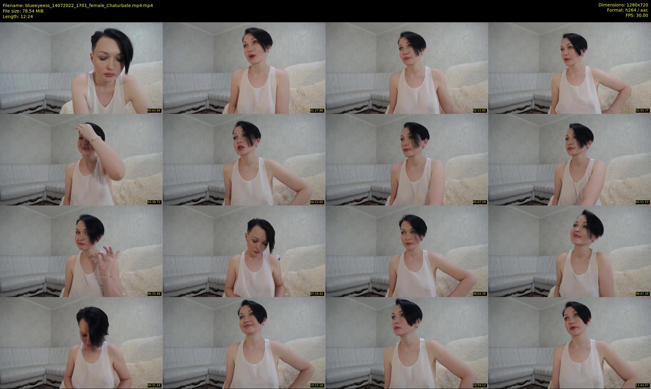 blueeyeess — 13 minute Chaturbate female cam show recording, 720p, Jul 14, 2022