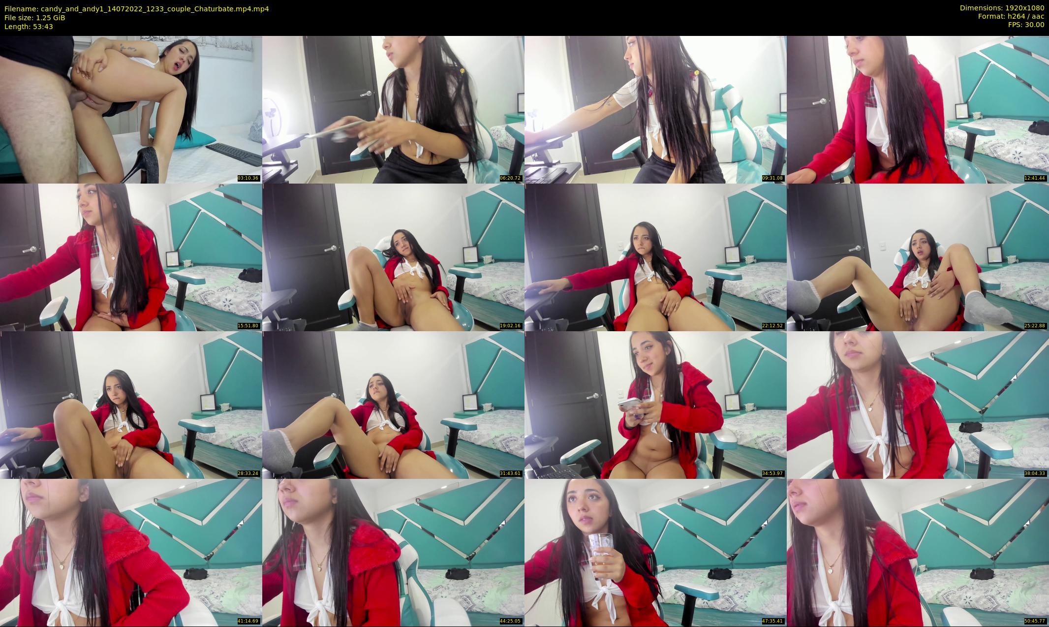 candy_and_andy1 — 54 minute Chaturbate couple cam show recording, 1080p, Jul 14, 2022