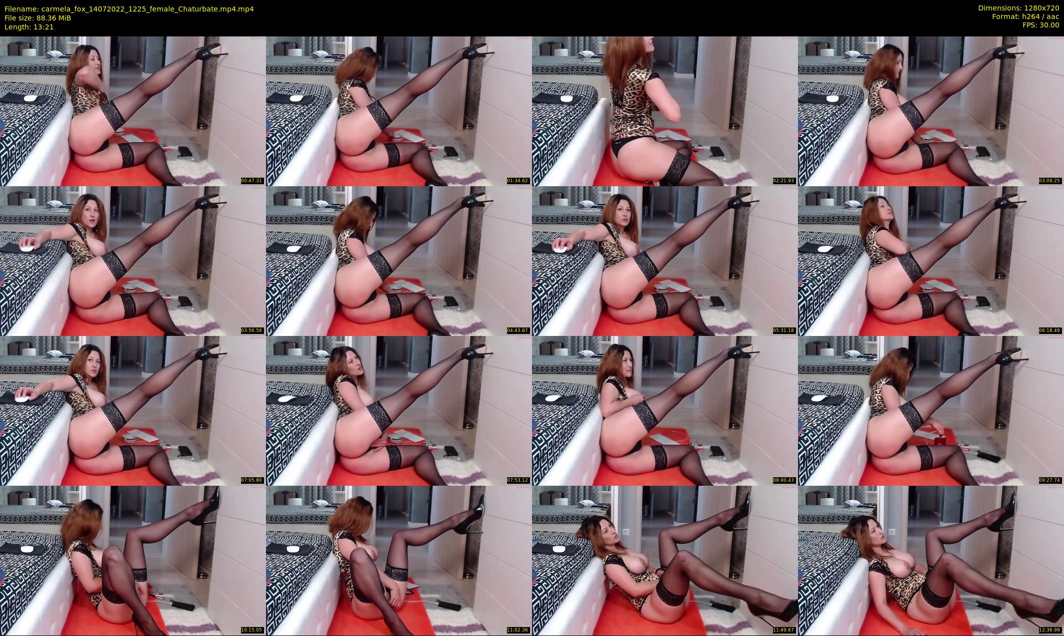 carmela_fox — 14 minute Chaturbate female cam show recording, 720p, Jul 14, 2022
