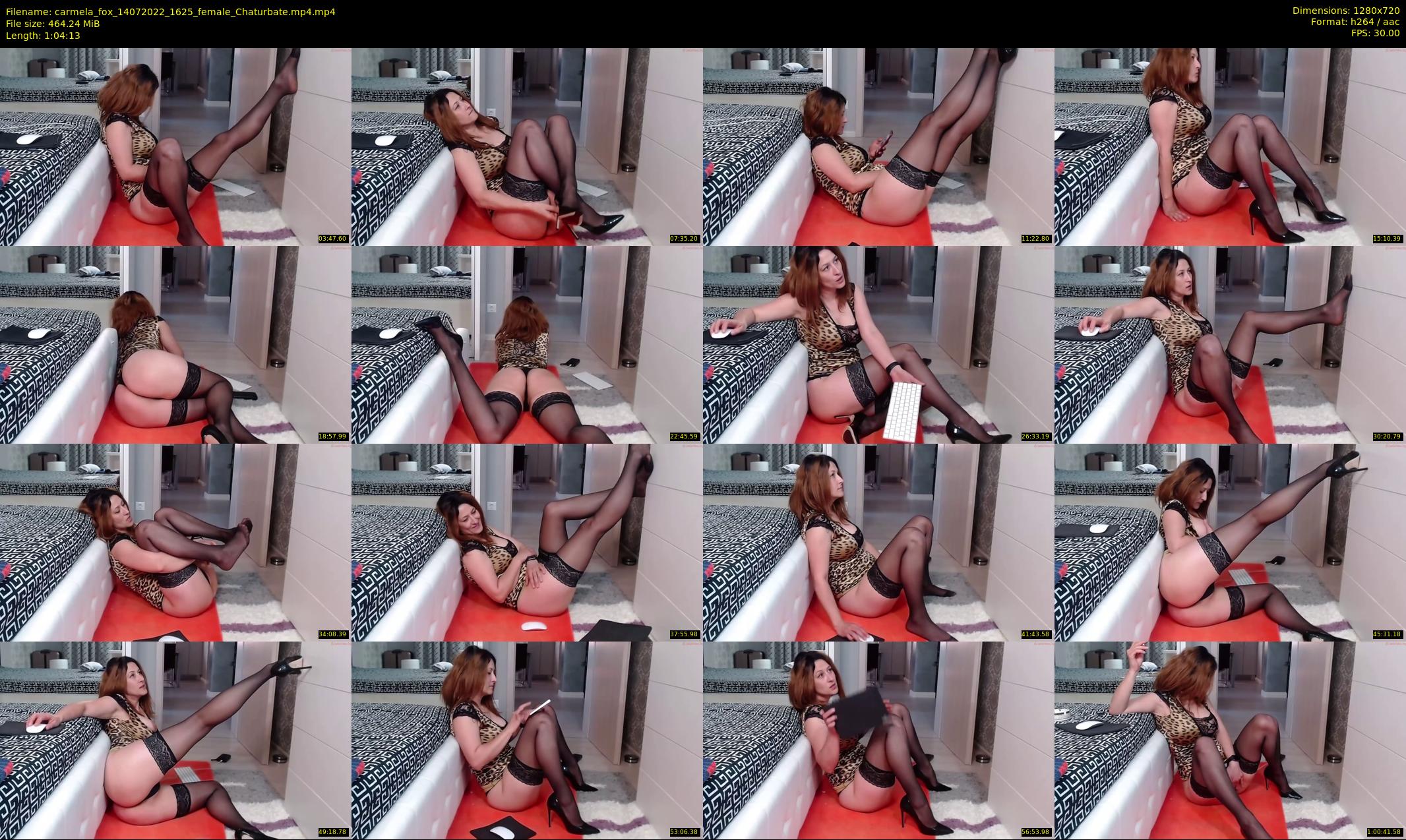 carmela_fox — 65 minute Chaturbate female cam show recording, 720p, Jul 14, 2022