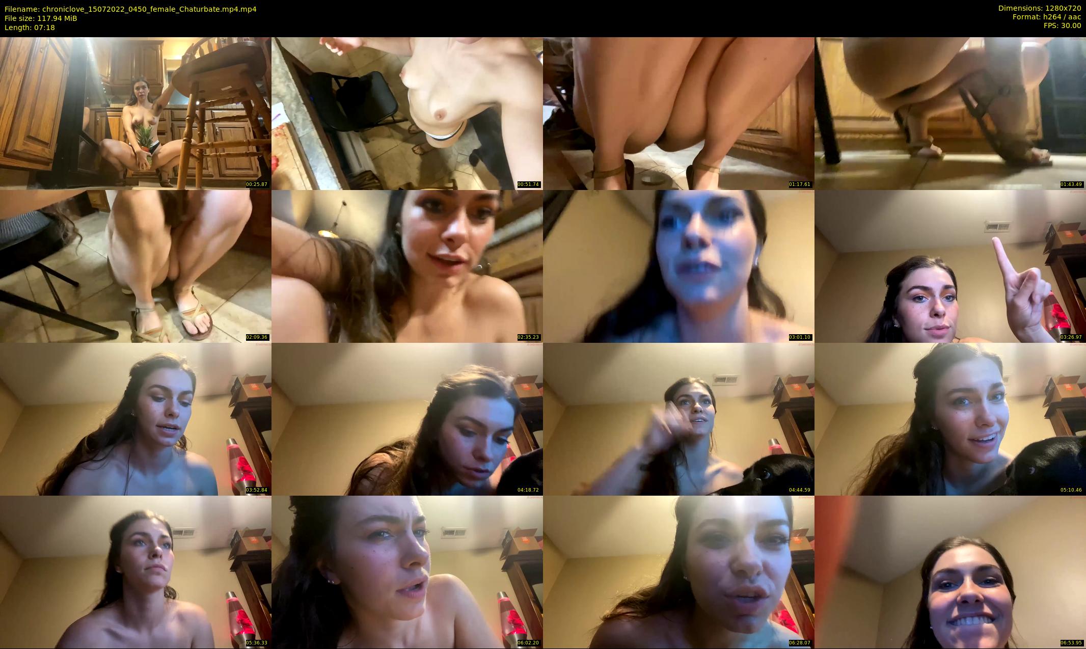 chroniclove — 8 minute Chaturbate female cam show recording, 720p, Jul 15, 2022