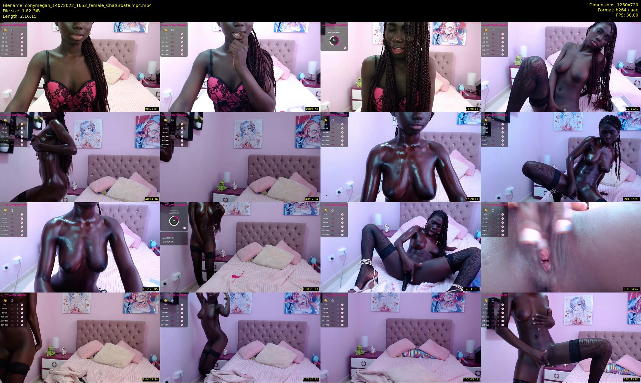 conymegan — 137 minute Chaturbate female cam show recording, 720p, Jul 14, 2022