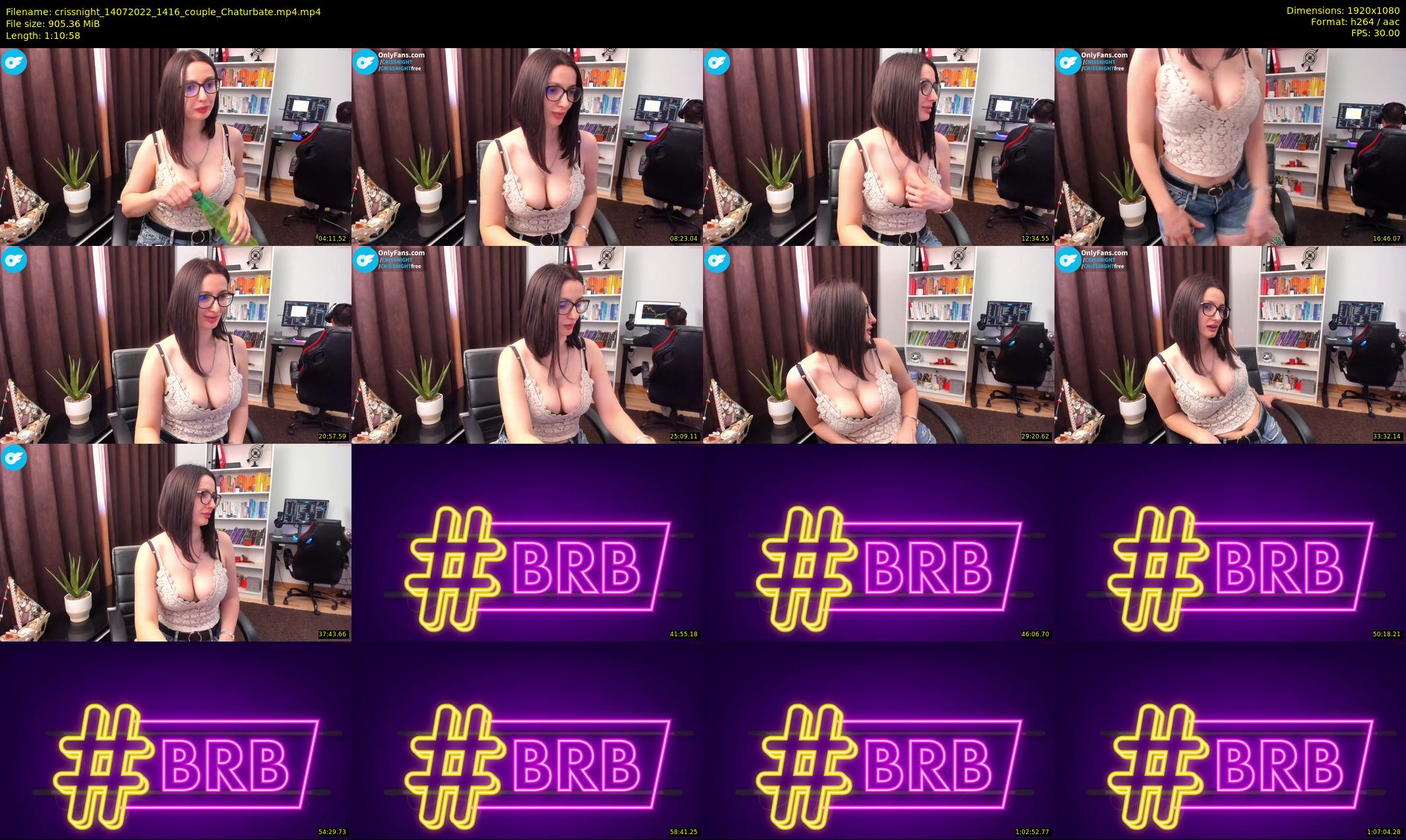 crissnight — 71 minute Chaturbate female cam show recording, 1080p, Jul 14, 2022