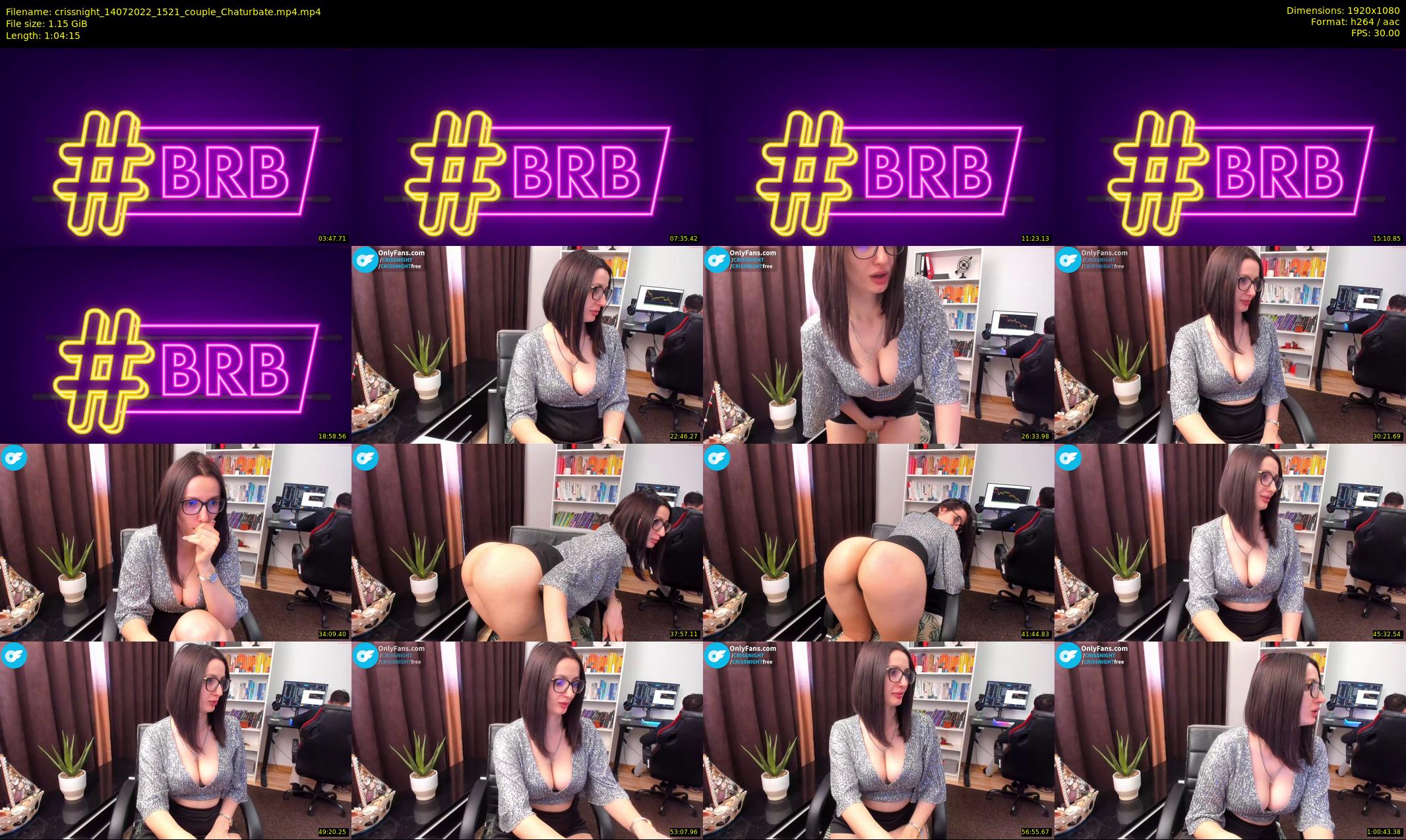 crissnight — 65 minute Chaturbate female cam show recording, 1080p, Jul 14, 2022