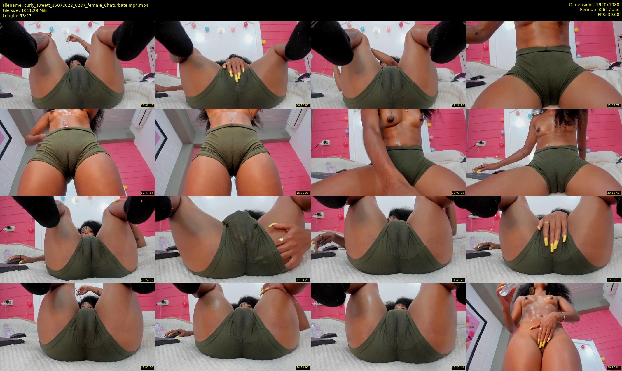 curly_sweett — 54 minute Chaturbate female cam show recording, 1080p, Jul 15, 2022