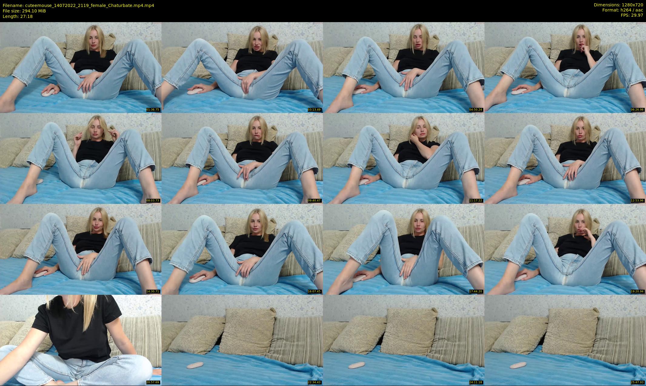 cuteemouse — 28 minute Chaturbate female cam show recording, 720p, Jul 14, 2022