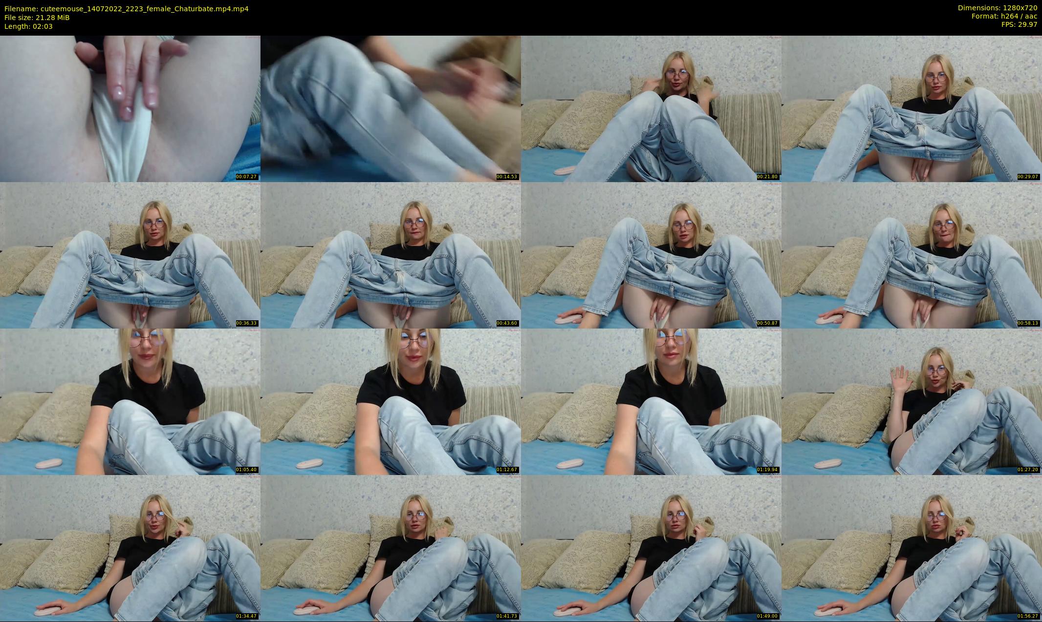 cuteemouse — 3 minute Chaturbate female cam show recording, 720p, Jul 14, 2022