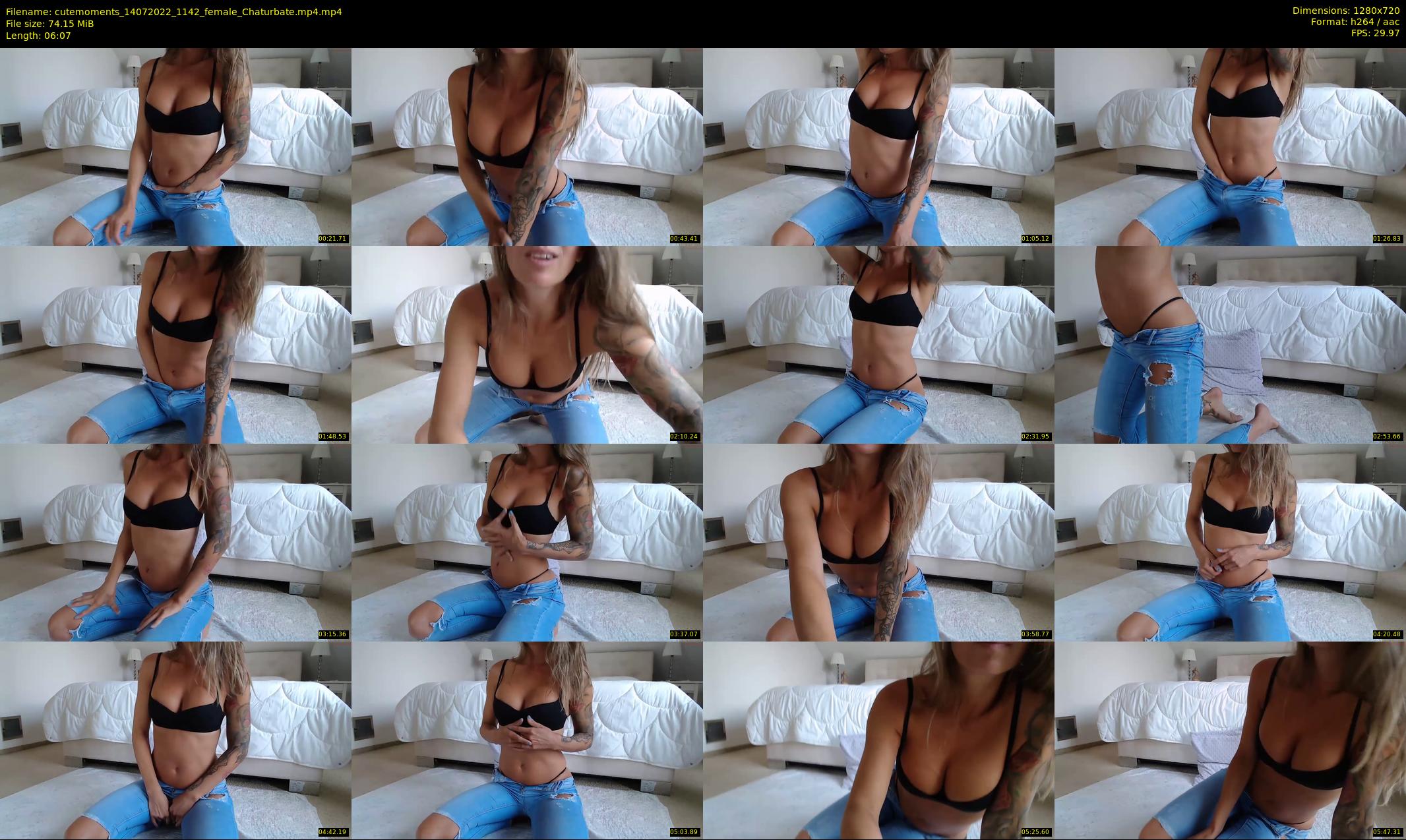 cutemoments — 7 minute Chaturbate female cam show recording, 720p, Jul 14, 2022
