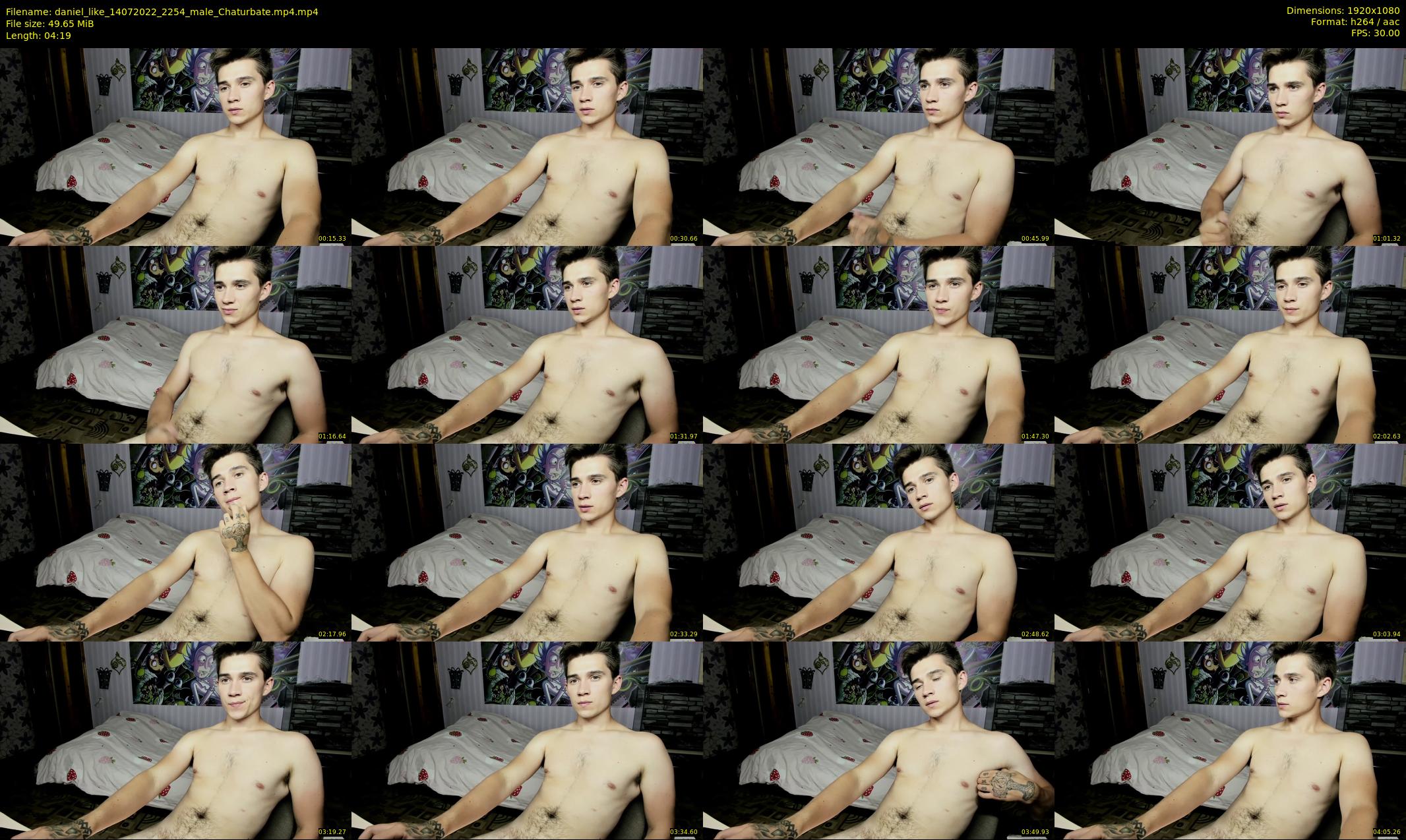 daniel_like — 5 minute Chaturbate male cam show recording, 1080p, Jul 14, 2022
