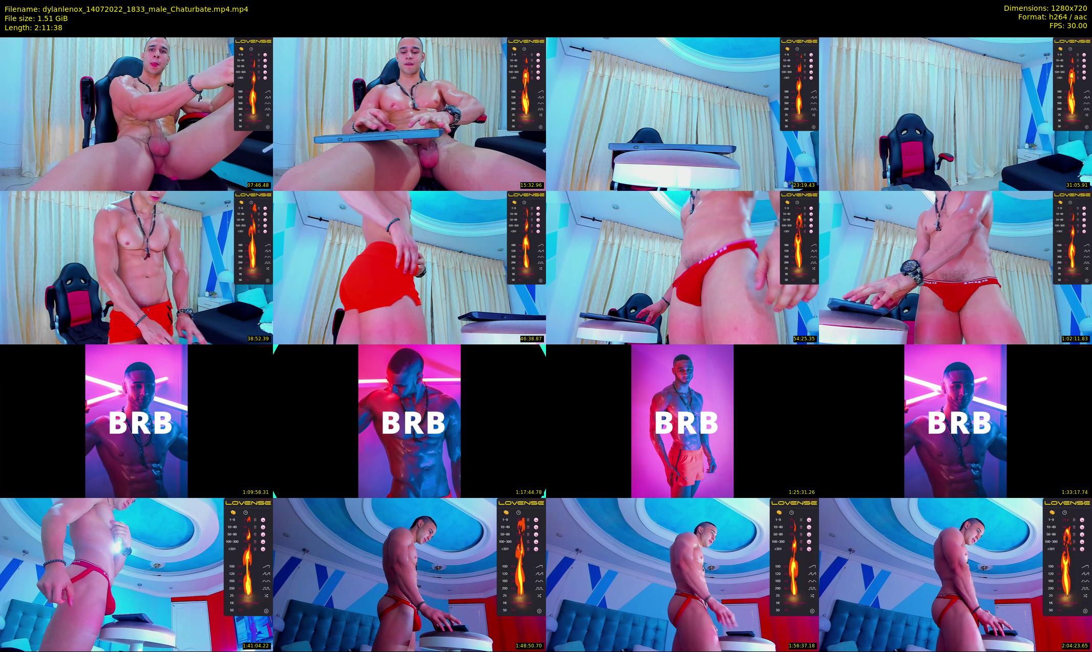 dylanlenox — 132 minute Chaturbate male cam show recording, 720p, Jul 14, 2022