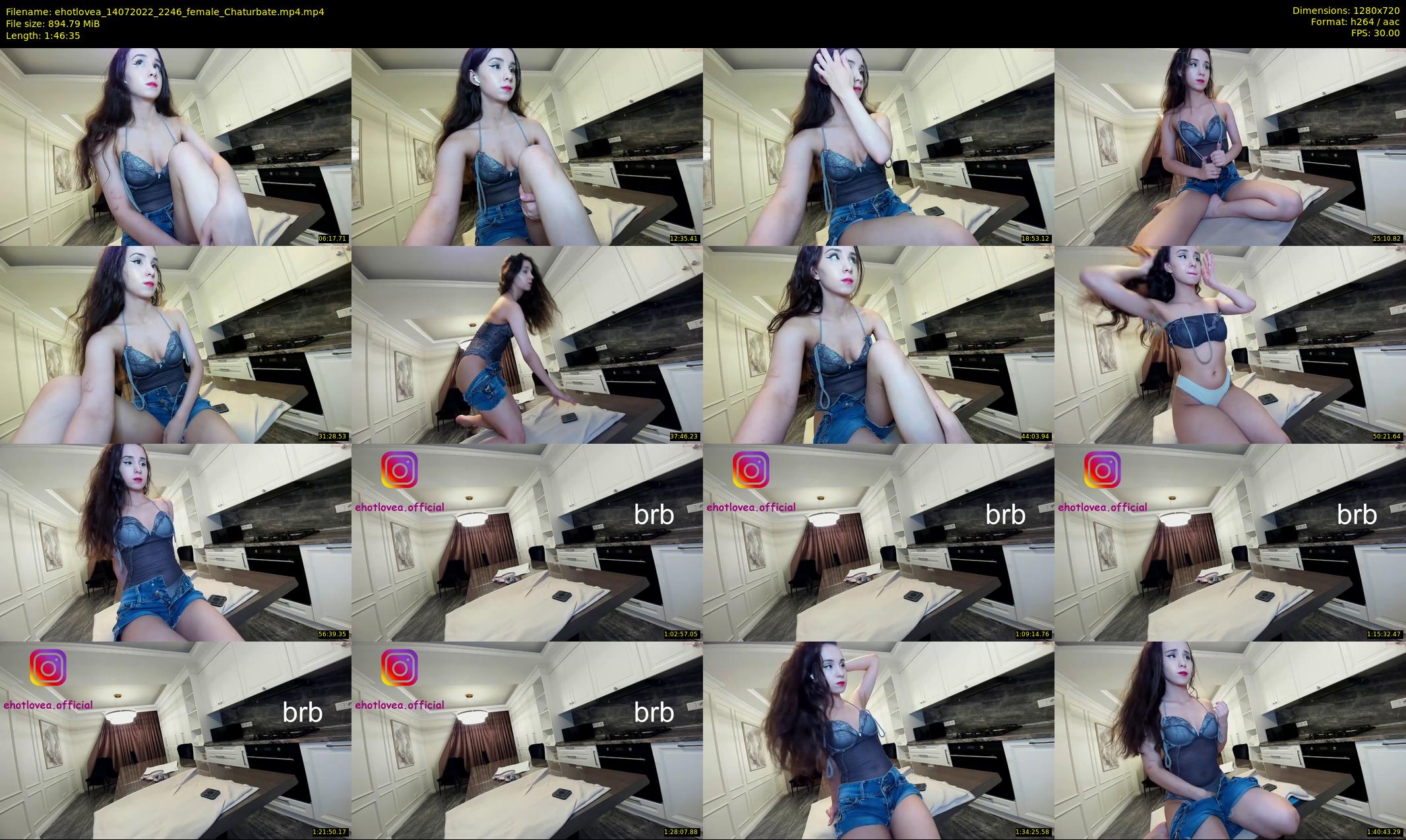 ehotlovea — 107 minute Chaturbate female cam show recording, 720p, Jul 14, 2022