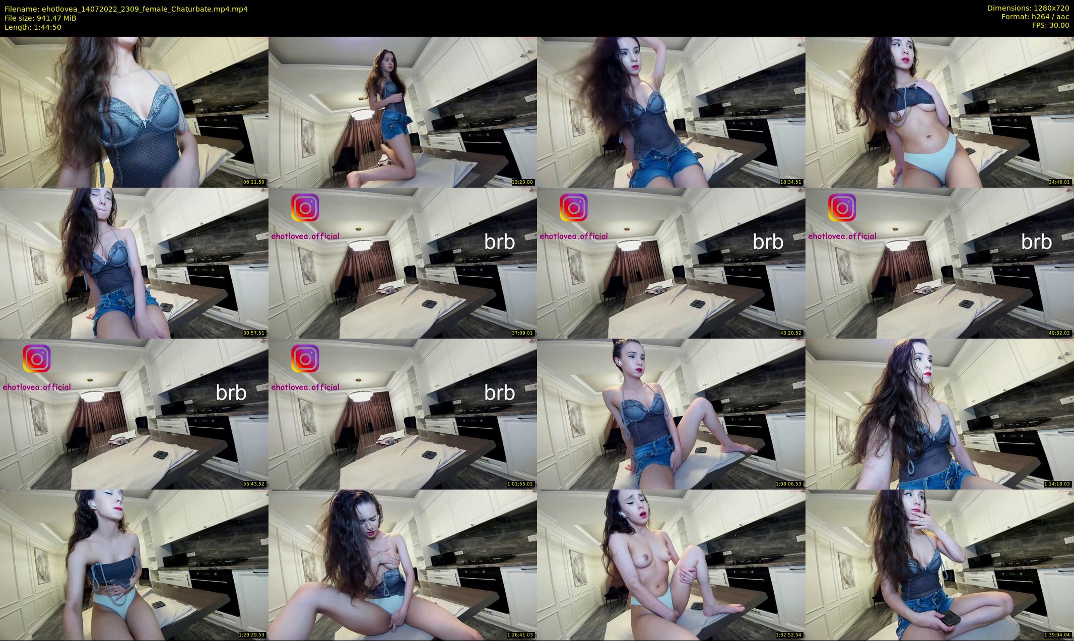 ehotlovea — 105 minute Chaturbate female cam show recording, 720p, Jul 14, 2022