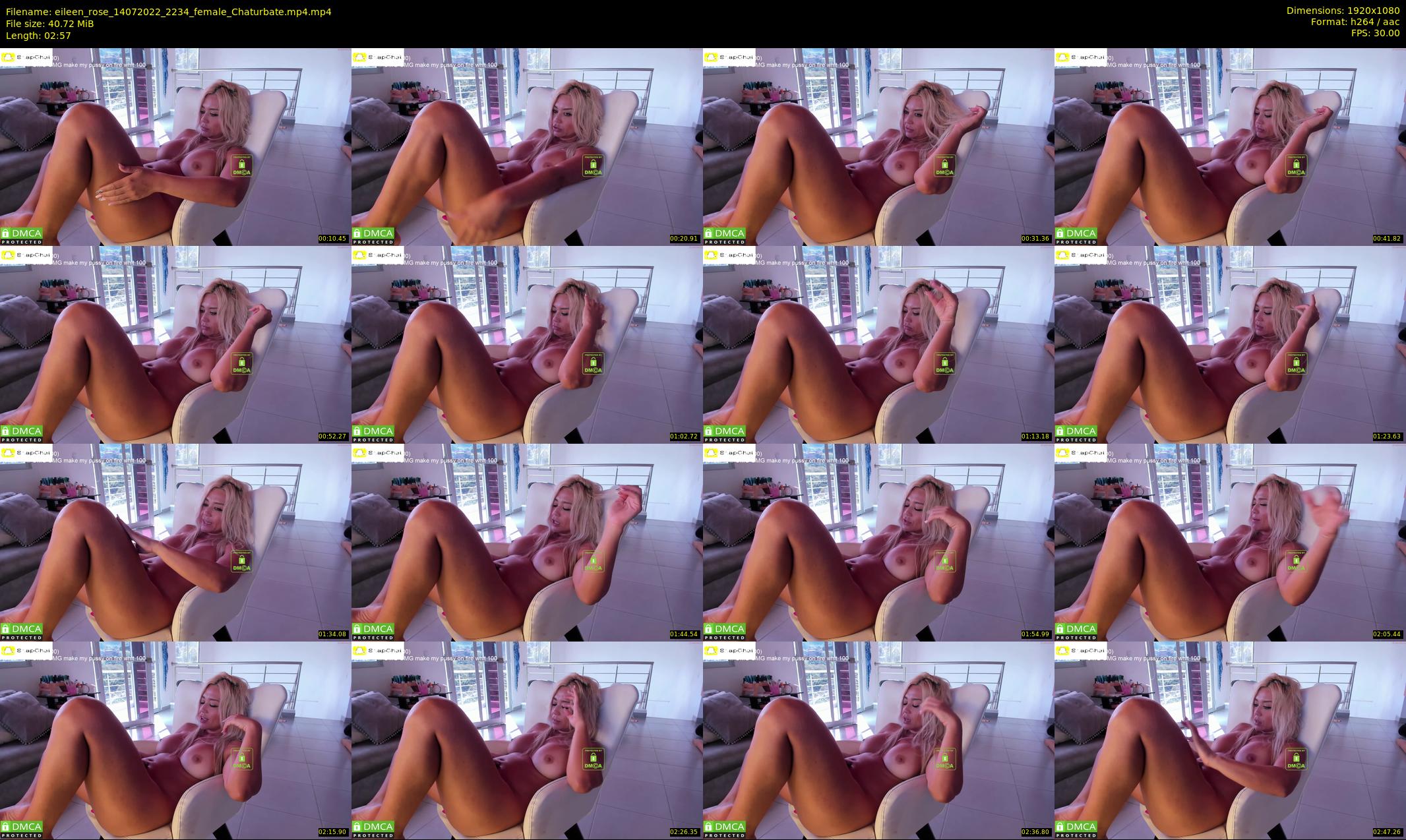 eileen_rose — 3 minute Chaturbate female cam show recording, 1080p, Jul 14, 2022