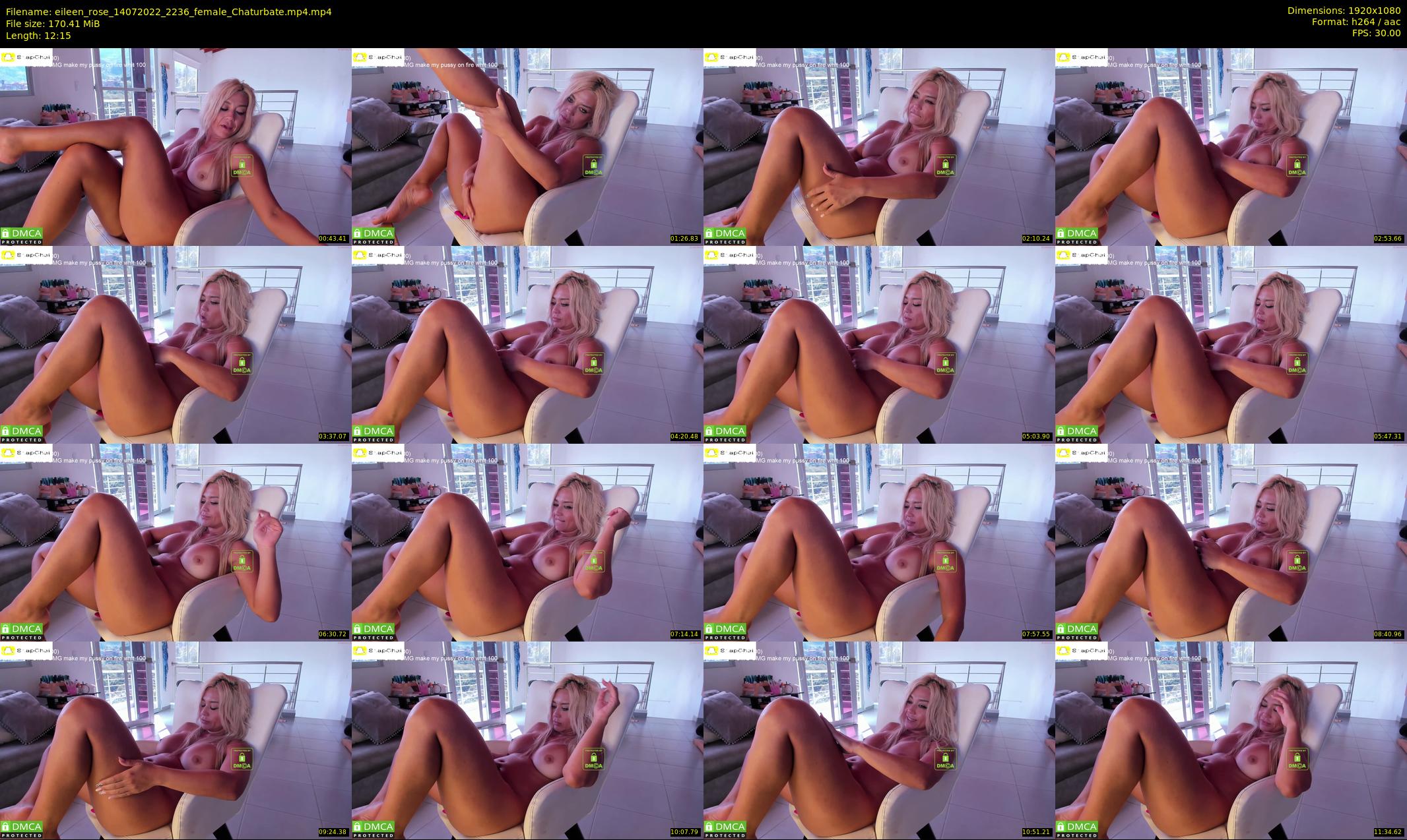 eileen_rose — 13 minute Chaturbate female cam show recording, 1080p, Jul 14, 2022