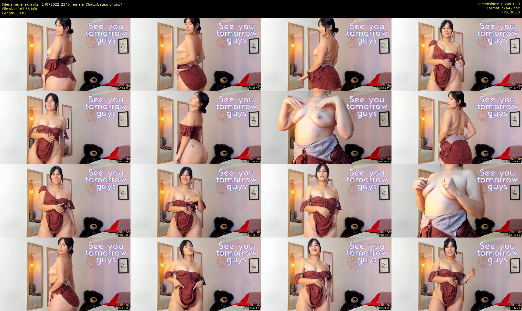 ellakravitz_ — 9 minute Chaturbate female cam show recording, 1080p, Jul 14, 2022