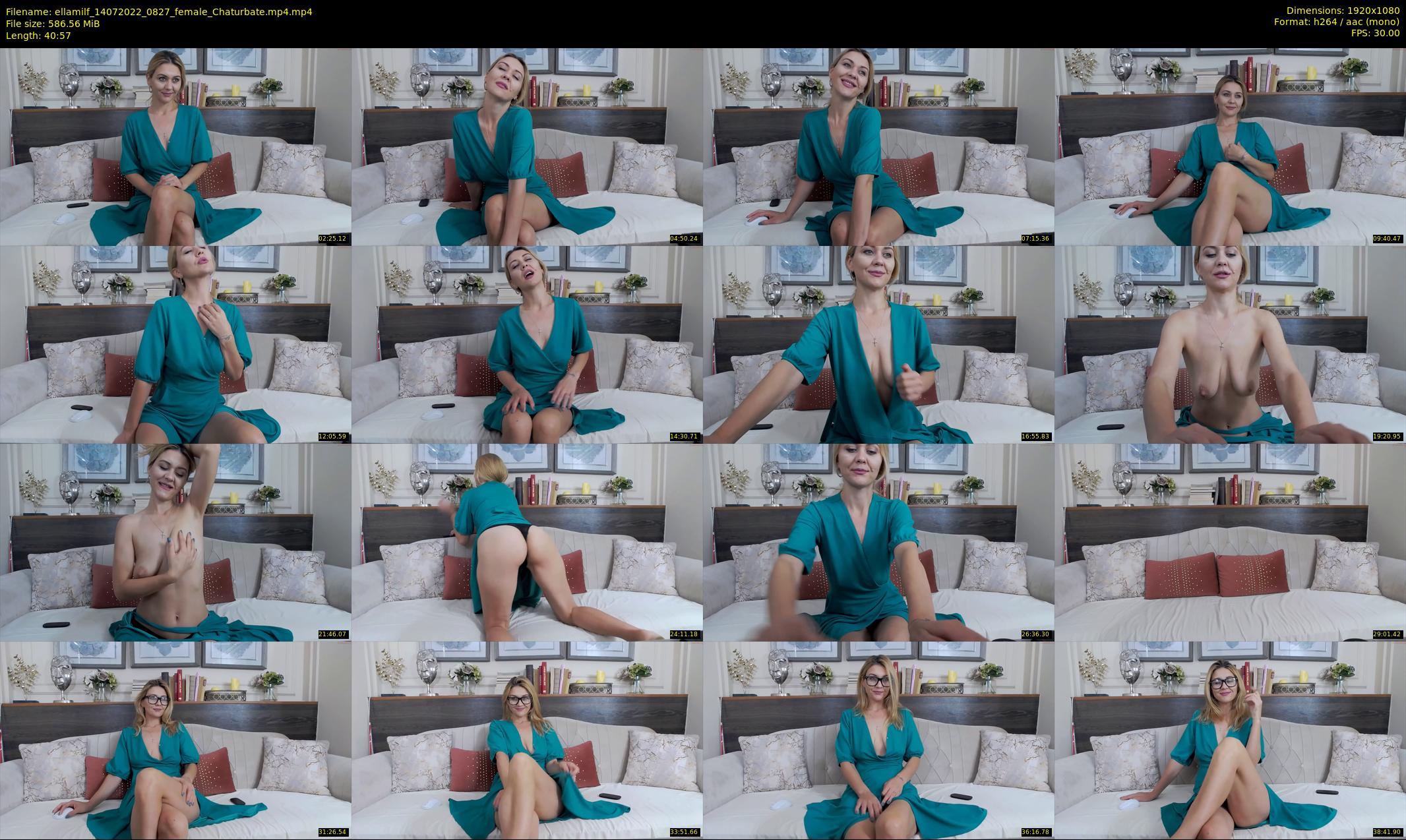 ellamilf — 41 minute Chaturbate female cam show recording, 1080p, Jul 14, 2022