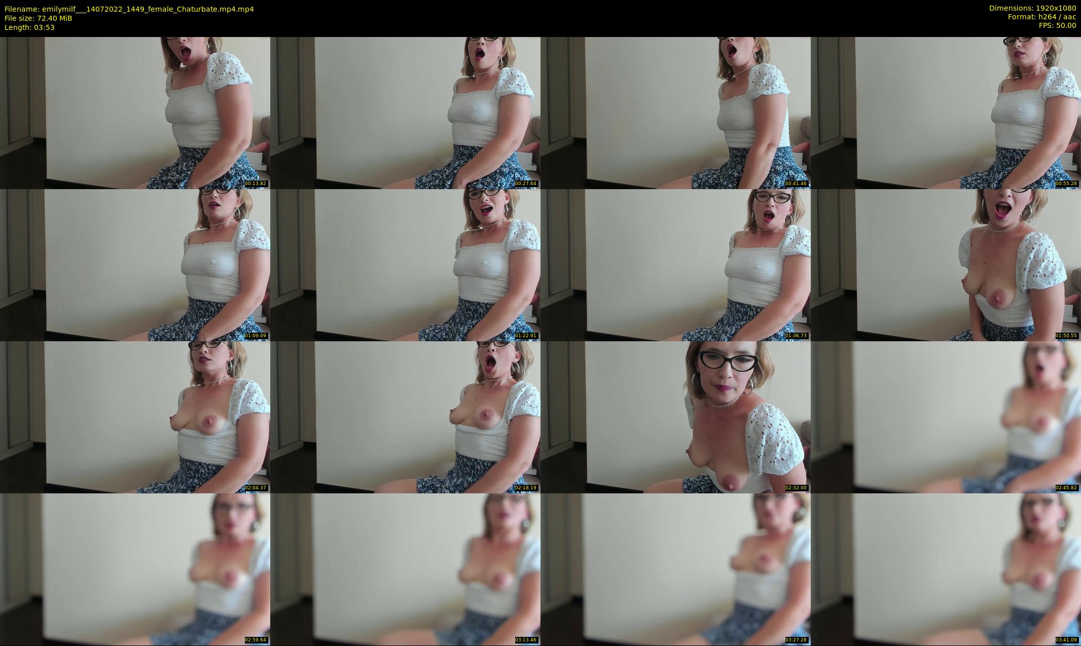 emilymilf__ — 4 minute Chaturbate female cam show recording, 1080p, Jul 14, 2022