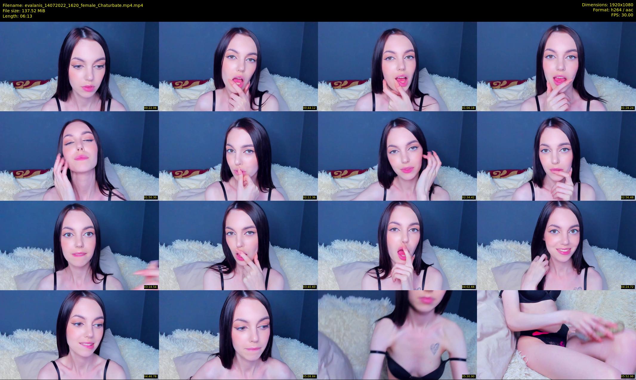 evalanis — 7 minute Chaturbate couple cam show recording, 1080p, Jul 14, 2022
