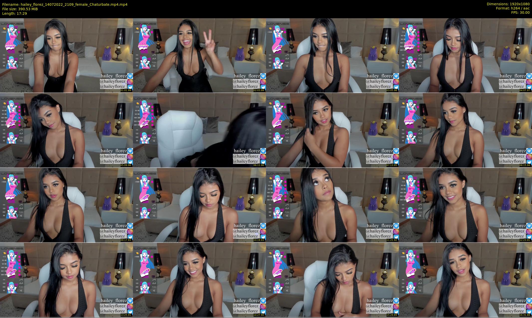 hailey_florez — 18 minute Chaturbate female cam show recording, 1080p, Jul 14, 2022