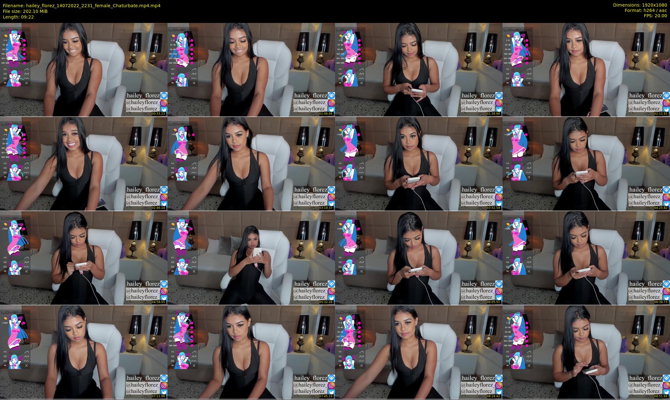 hailey_florez — 10 minute Chaturbate female cam show recording, 1080p, Jul 14, 2022