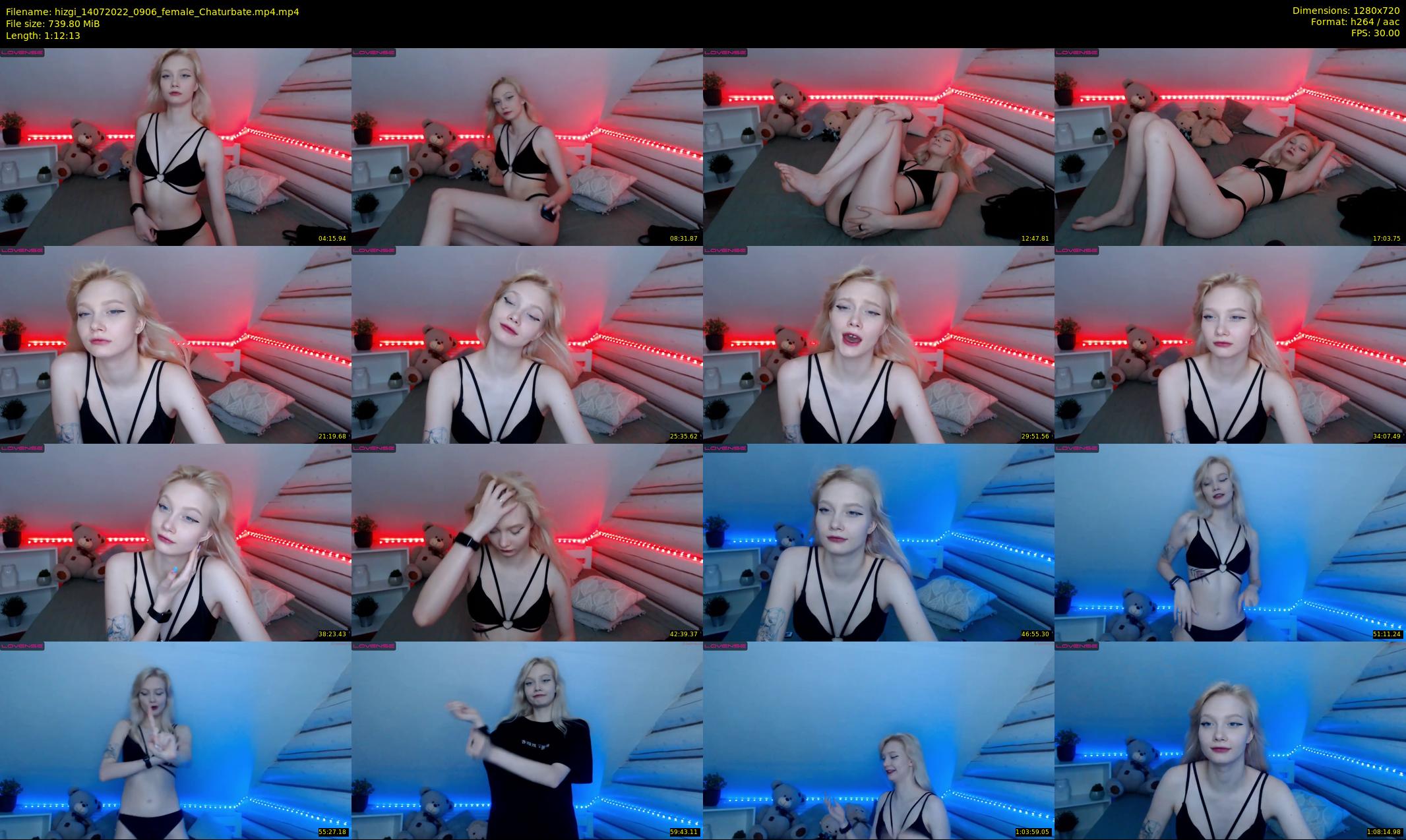 hizgi — 73 minute Chaturbate couple cam show recording, 720p, Jul 14, 2022