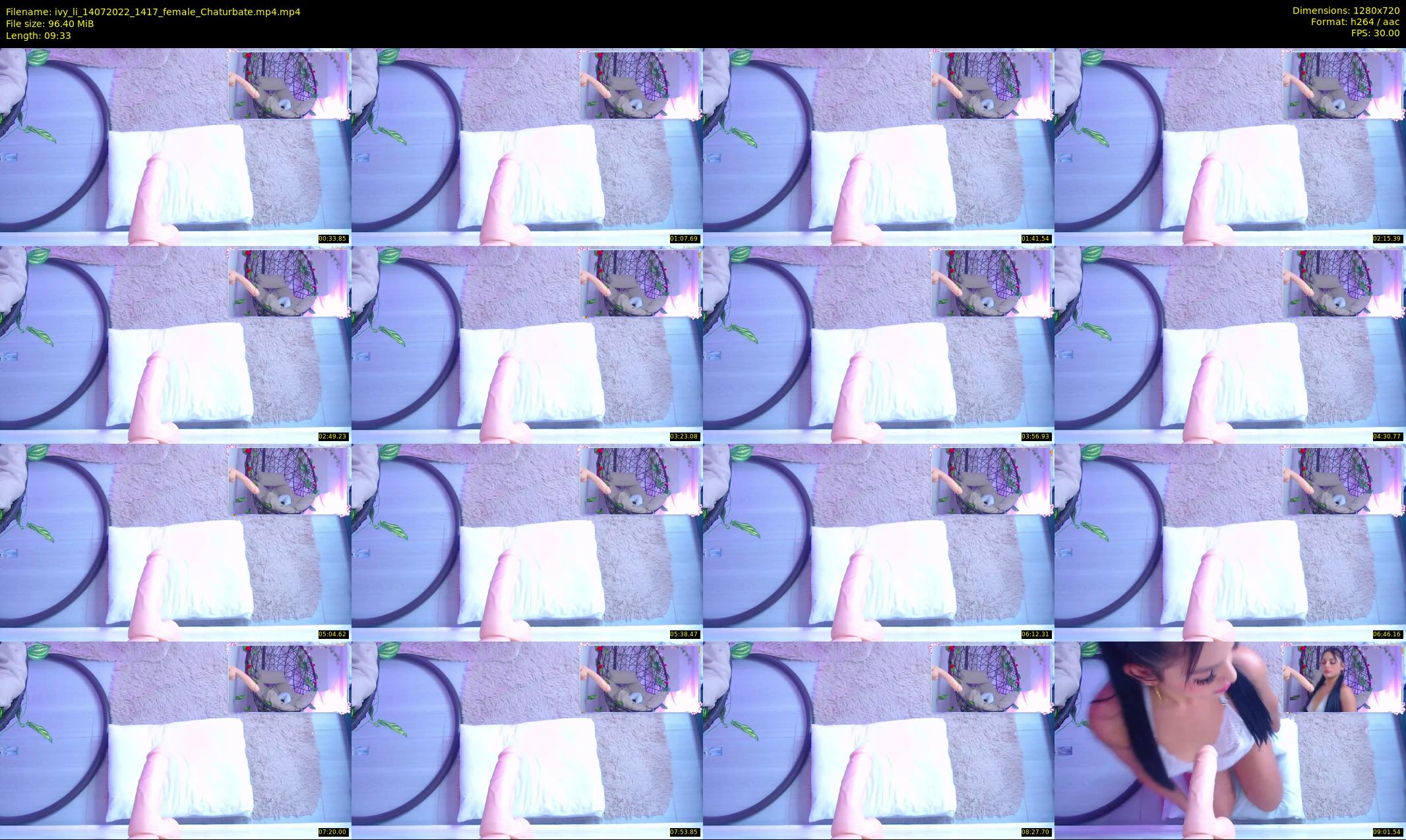 ivy_li — 10 minute Chaturbate female cam show recording, 720p, Jul 14, 2022
