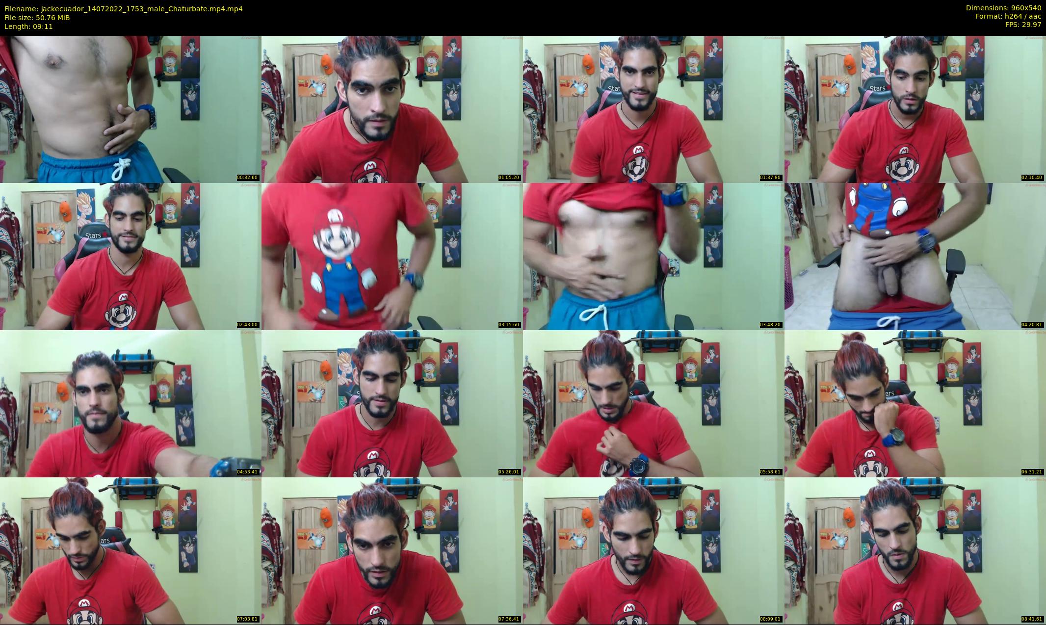 jackecuador — 10 minute Chaturbate male cam show recording, 480p, Jul 14, 2022