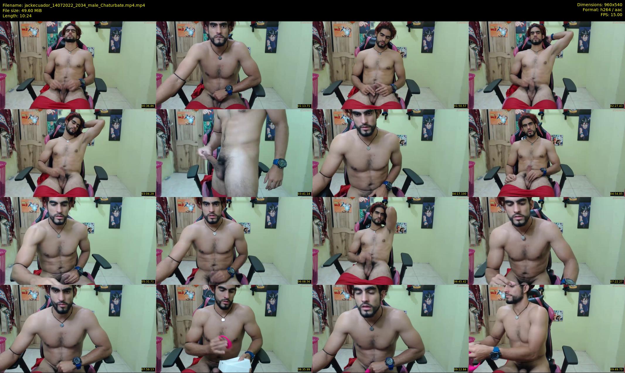 jackecuador — 11 minute Chaturbate male cam show recording, 480p, Jul 14, 2022