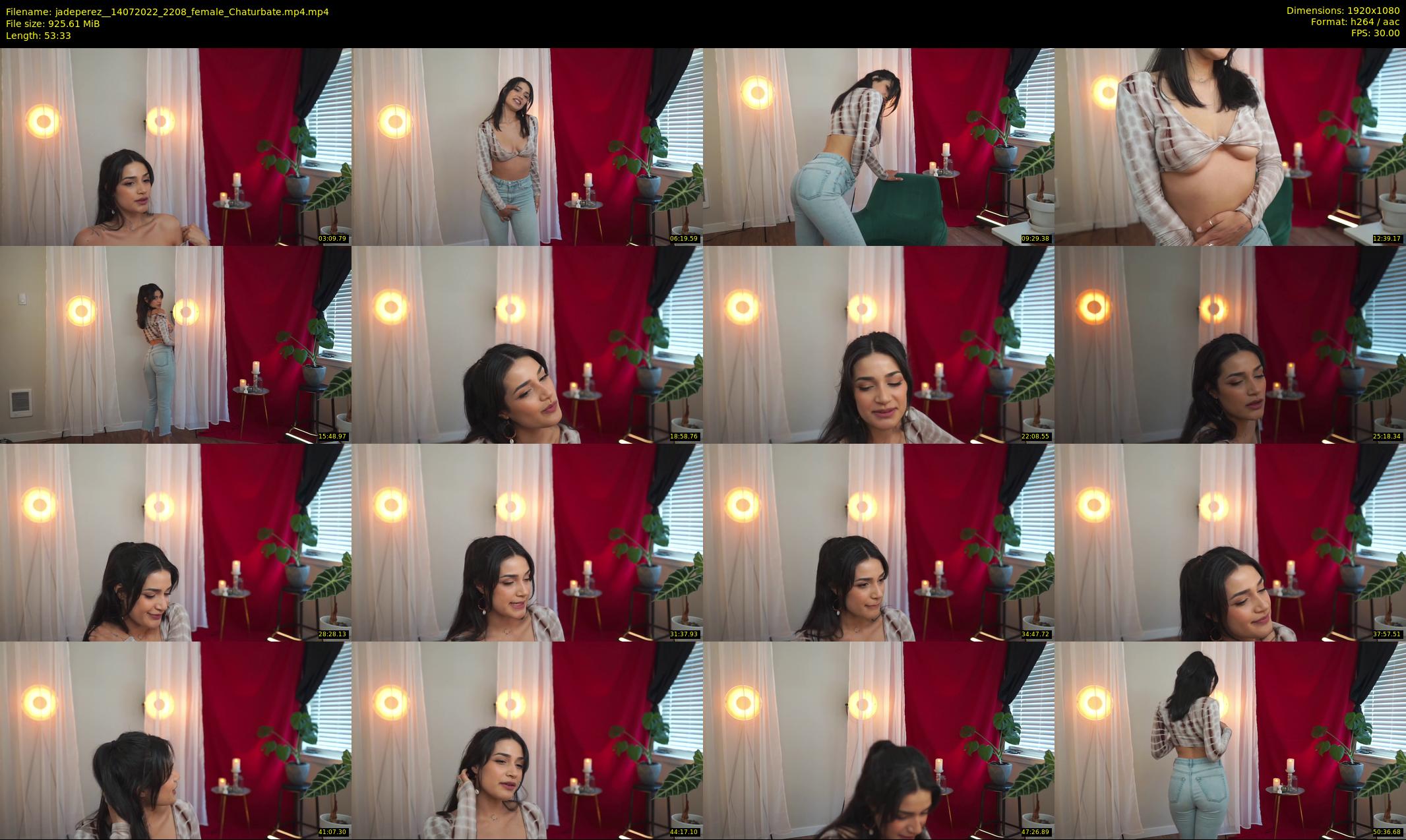 jadeperez_ — 54 minute Chaturbate female cam show recording, 1080p, Jul 14, 2022