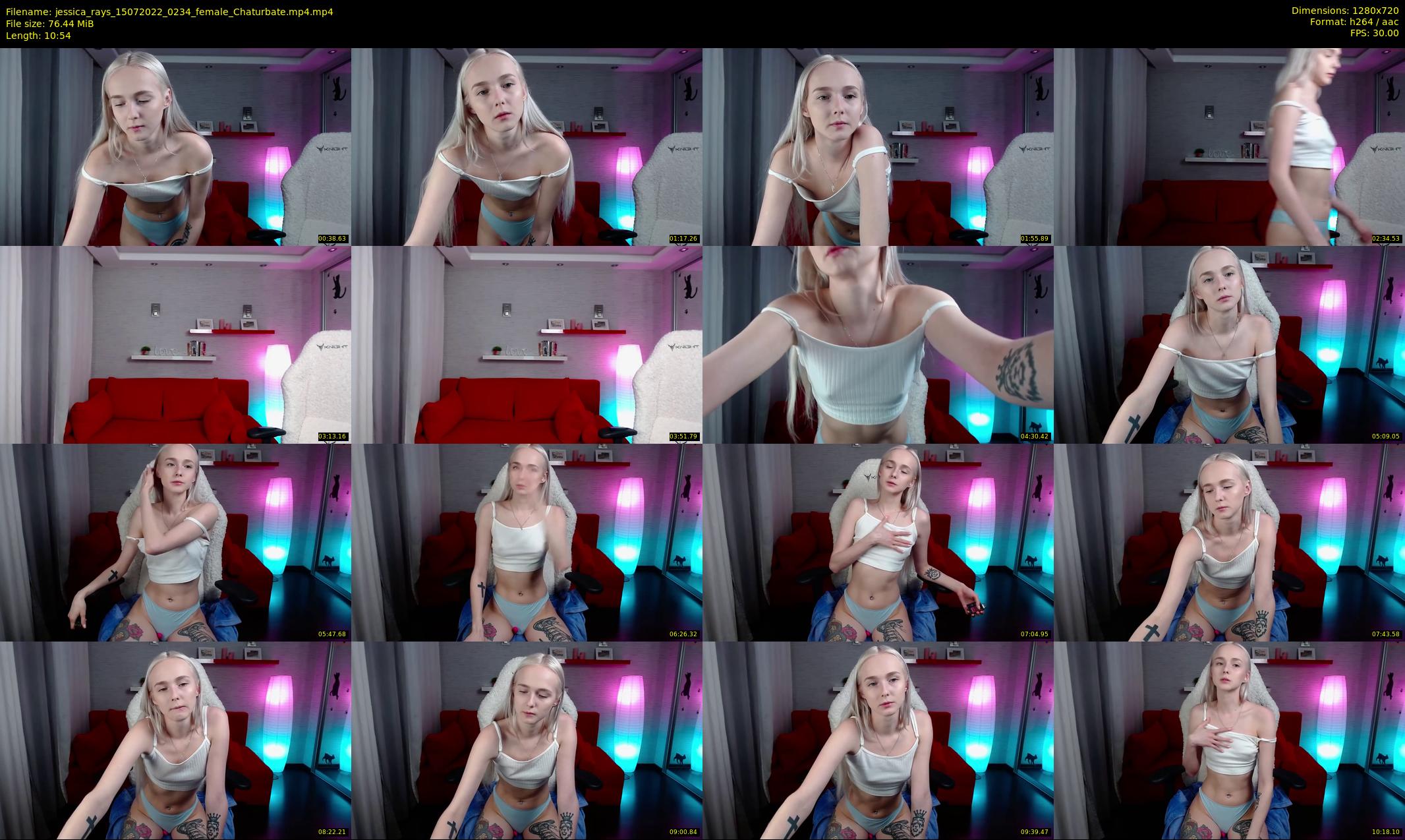 jessica_rays — 11 minute Chaturbate couple cam show recording, 720p, Jul 15, 2022