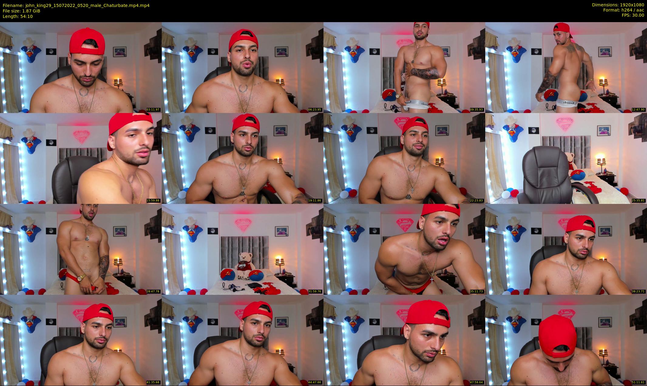 john_king29 — 55 minute Chaturbate male cam show recording, 1080p, Jul 15, 2022