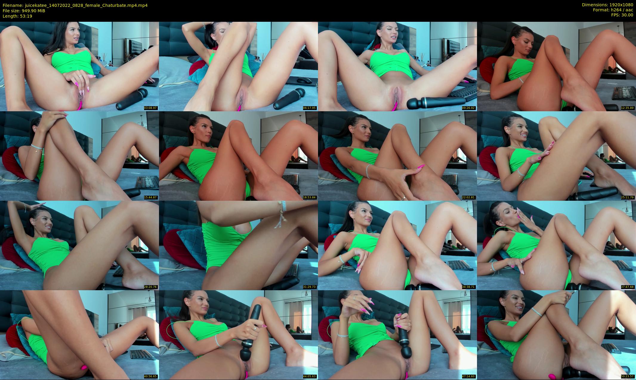 juicekatee — 54 minute Chaturbate female cam show recording, 1080p, Jul 14, 2022