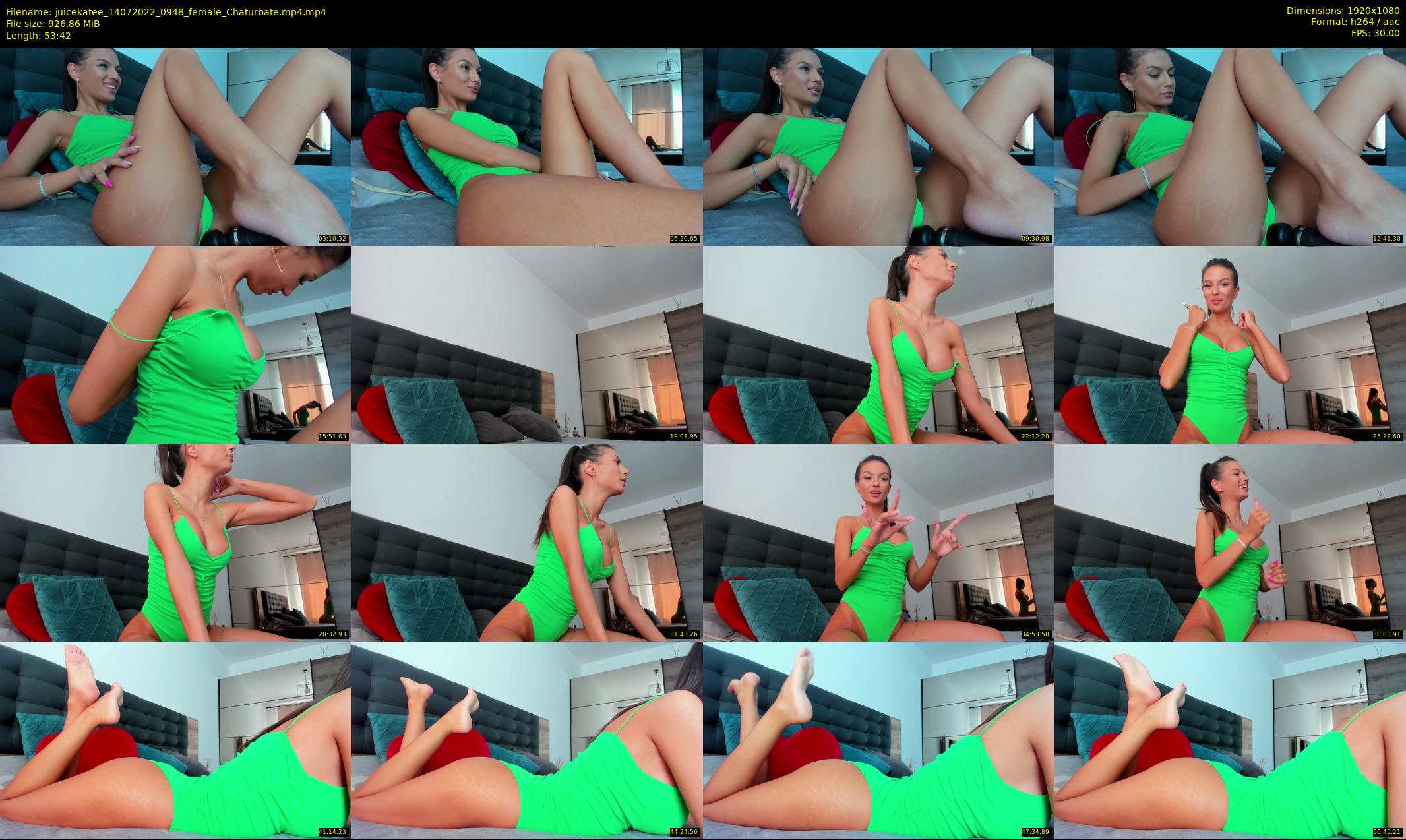 juicekatee — 54 minute Chaturbate female cam show recording, 1080p, Jul 14, 2022