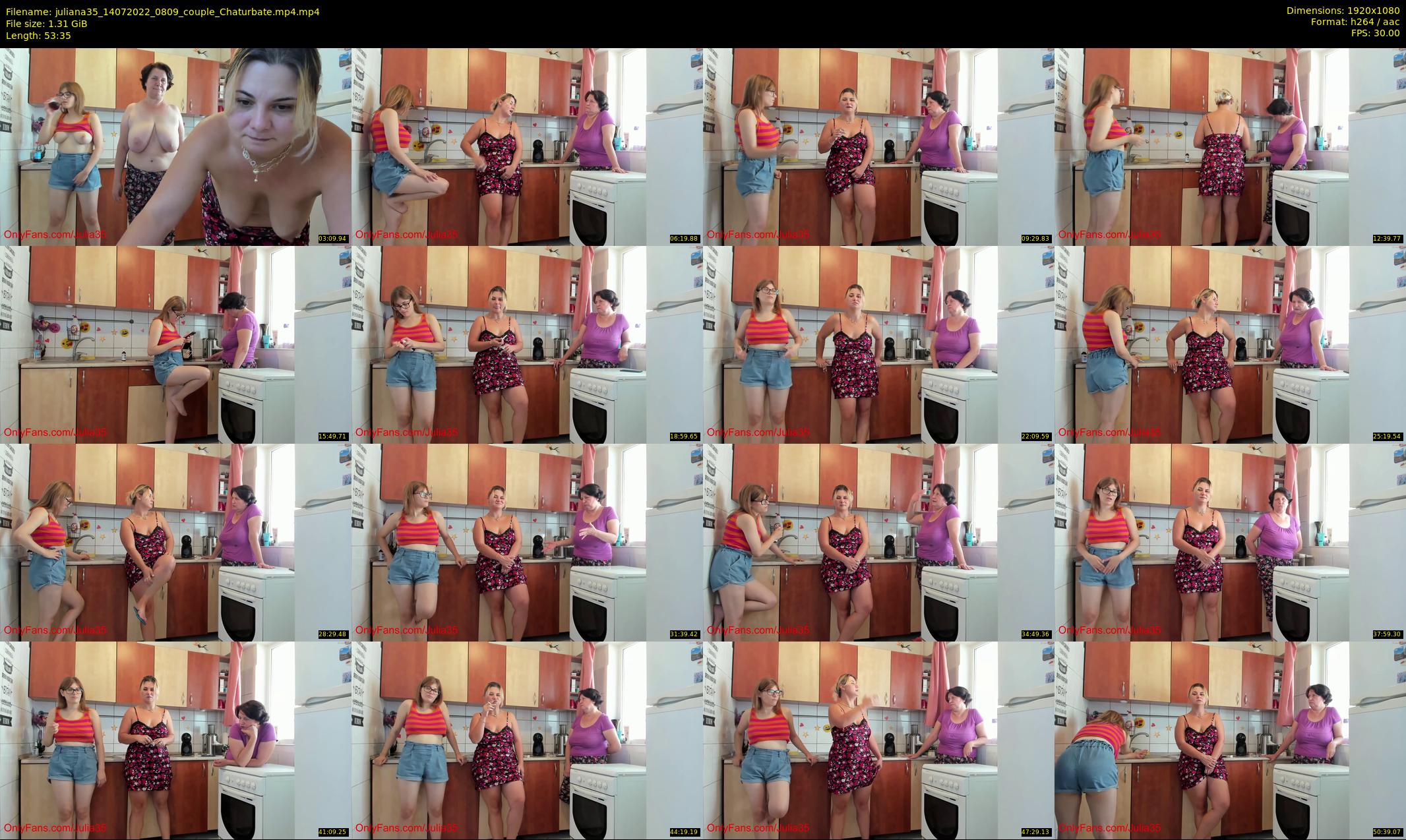 juliana35 — 54 minute Chaturbate couple cam show recording, 1080p, Jul 14, 2022