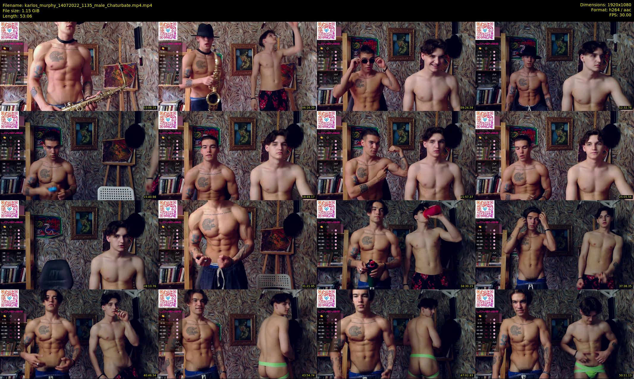 karlos_murphy — 54 minute Chaturbate male cam show recording, 1080p, Jul 14, 2022