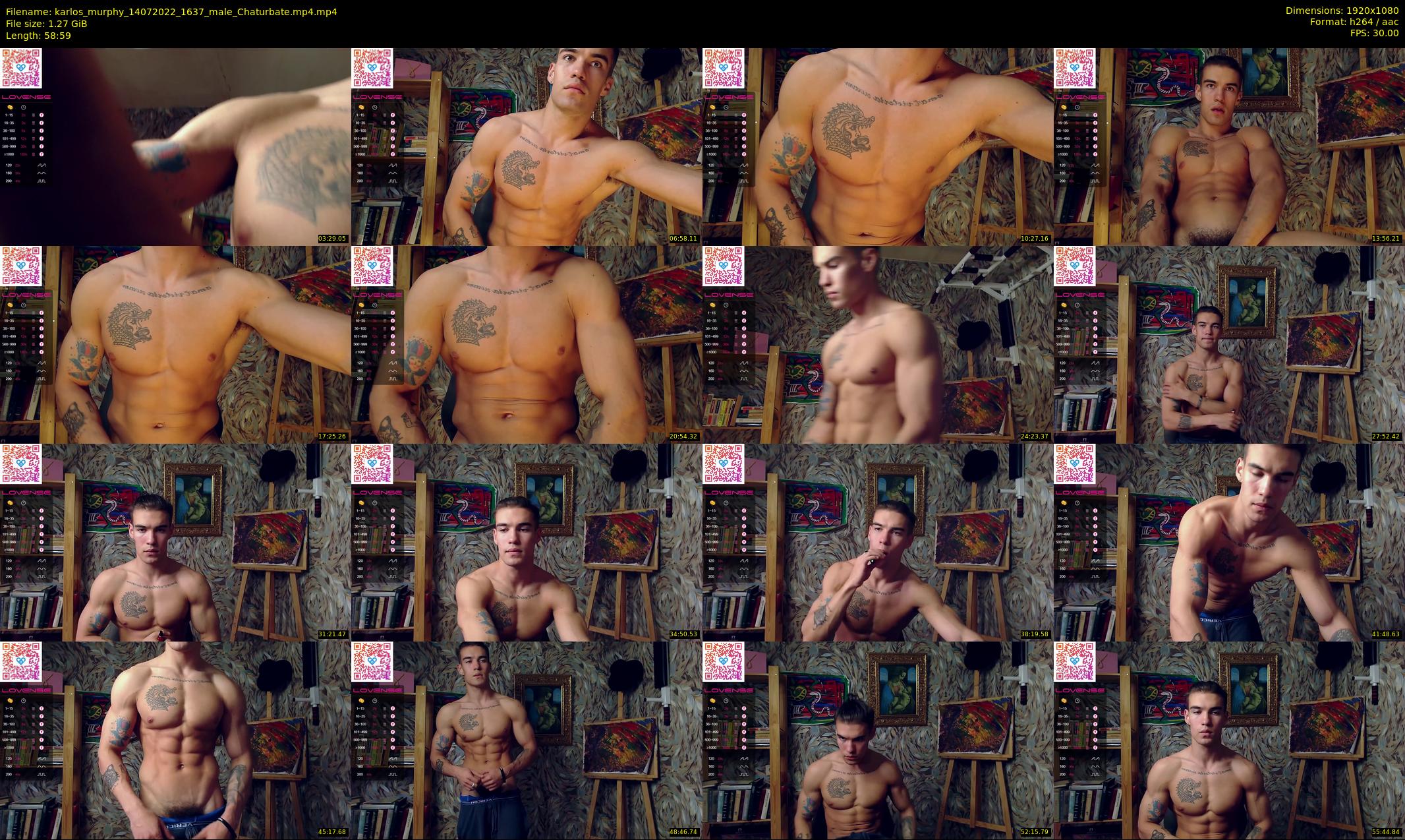 karlos_murphy — 59 minute Chaturbate male cam show recording, 1080p, Jul 14, 2022