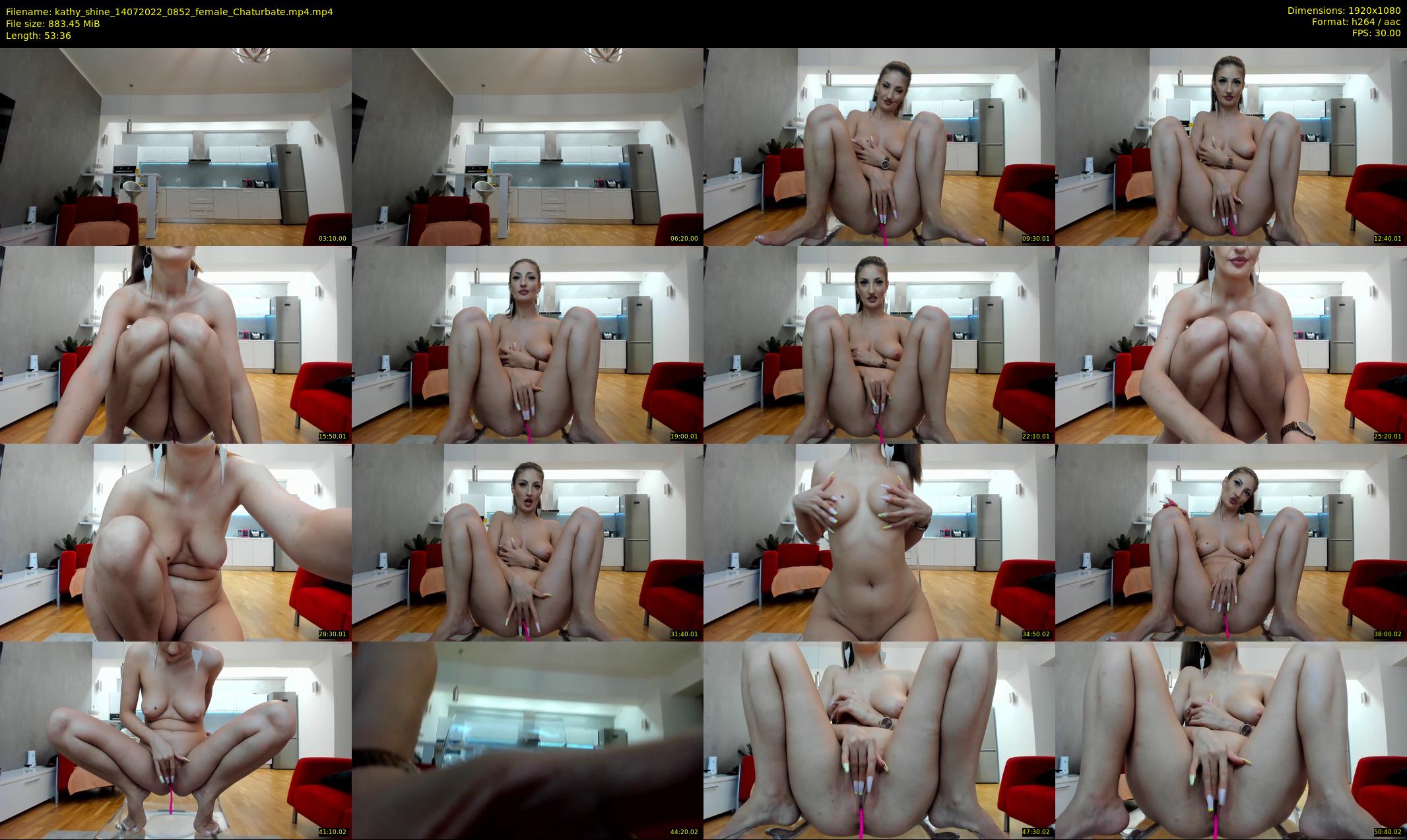 kathy_shine — 54 minute Chaturbate female cam show recording, 1080p, Jul 14, 2022