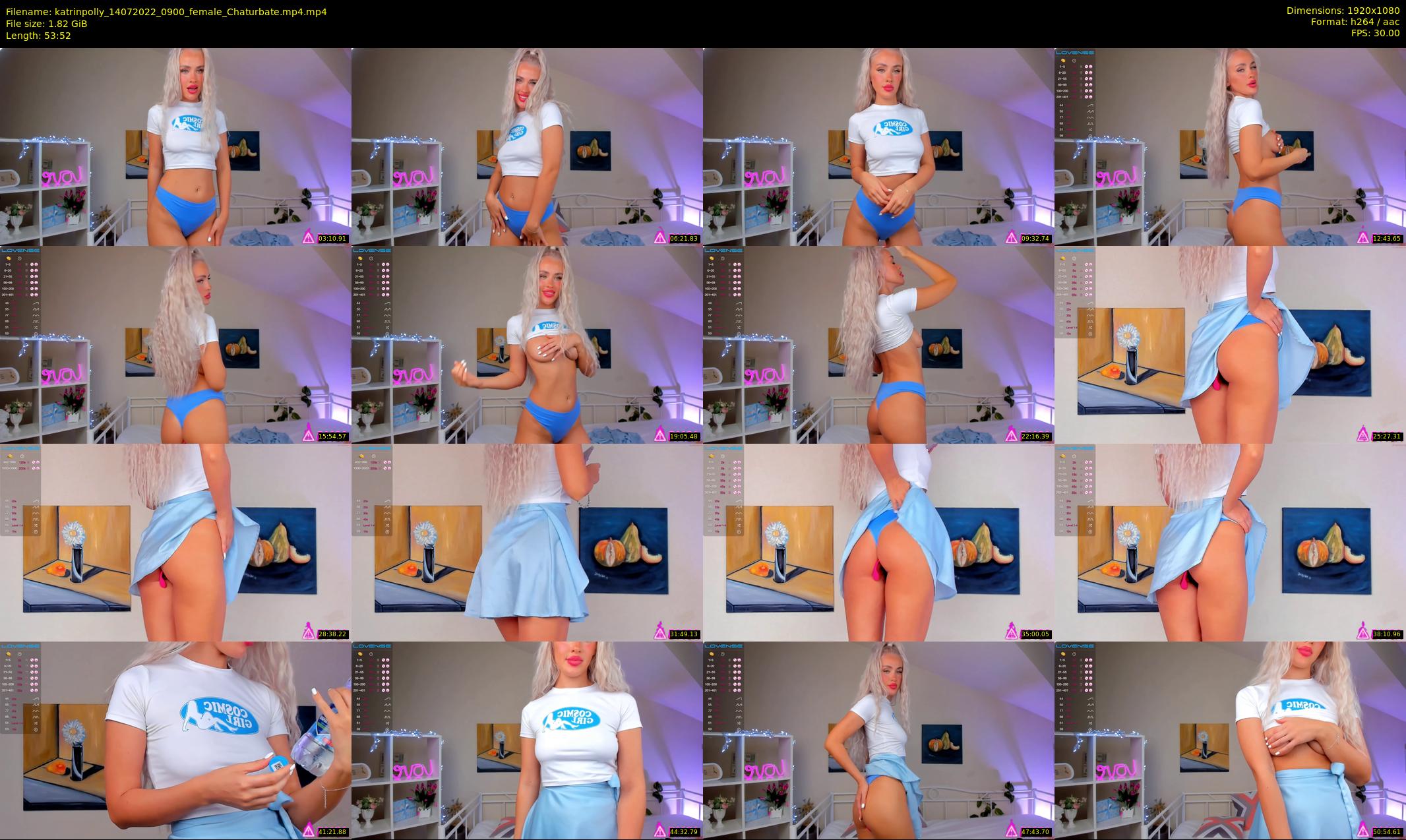 katrinpolly — 54 minute Chaturbate couple cam show recording, 1080p, Jul 14, 2022