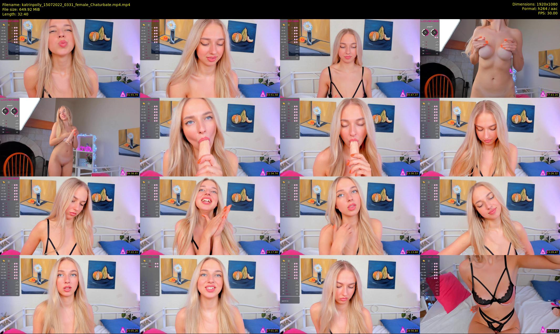 katrinpolly — 33 minute Chaturbate couple cam show recording, 1080p, Jul 15, 2022