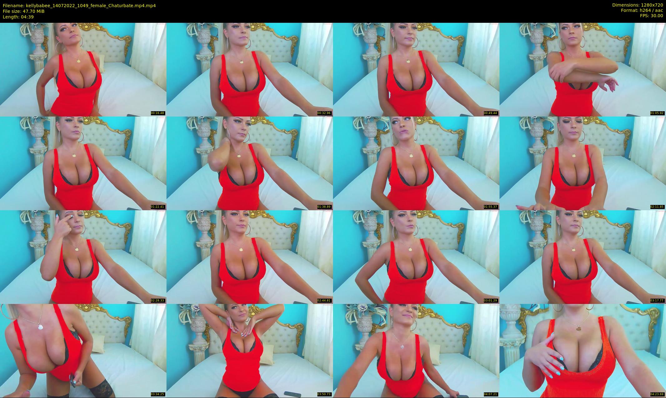 kellybabee — 5 minute Chaturbate female cam show recording, 720p, Jul 14, 2022