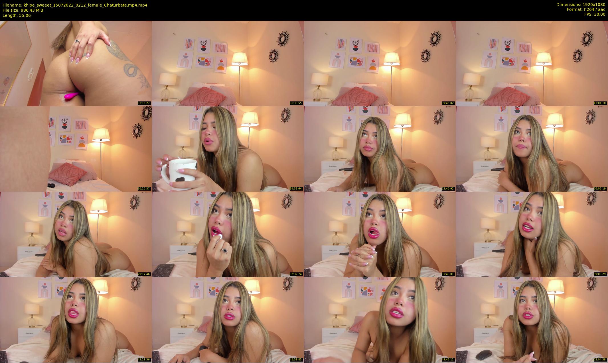 khloe_sweeet — 56 minute Chaturbate female cam show recording, 1080p, Jul 15, 2022