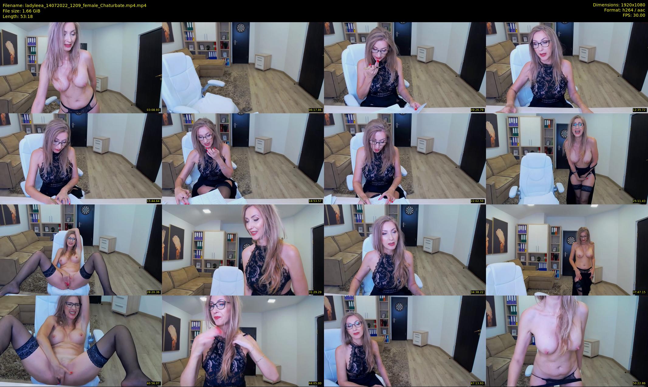 ladyleea — 54 minute Chaturbate female cam show recording, 1080p, Jul 14, 2022