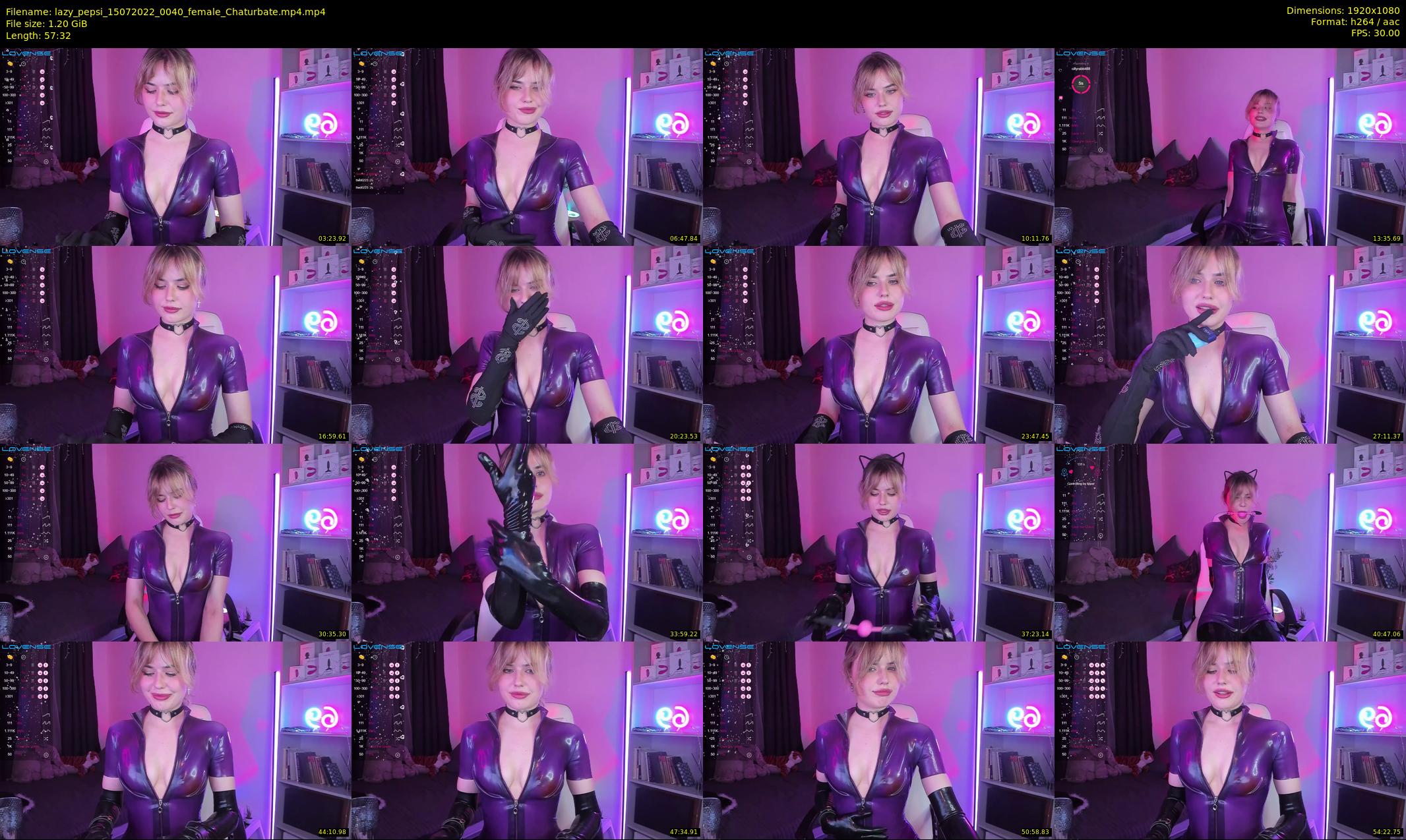 lazy_pepsi — 58 minute Chaturbate female cam show recording, 1080p, Jul 15, 2022