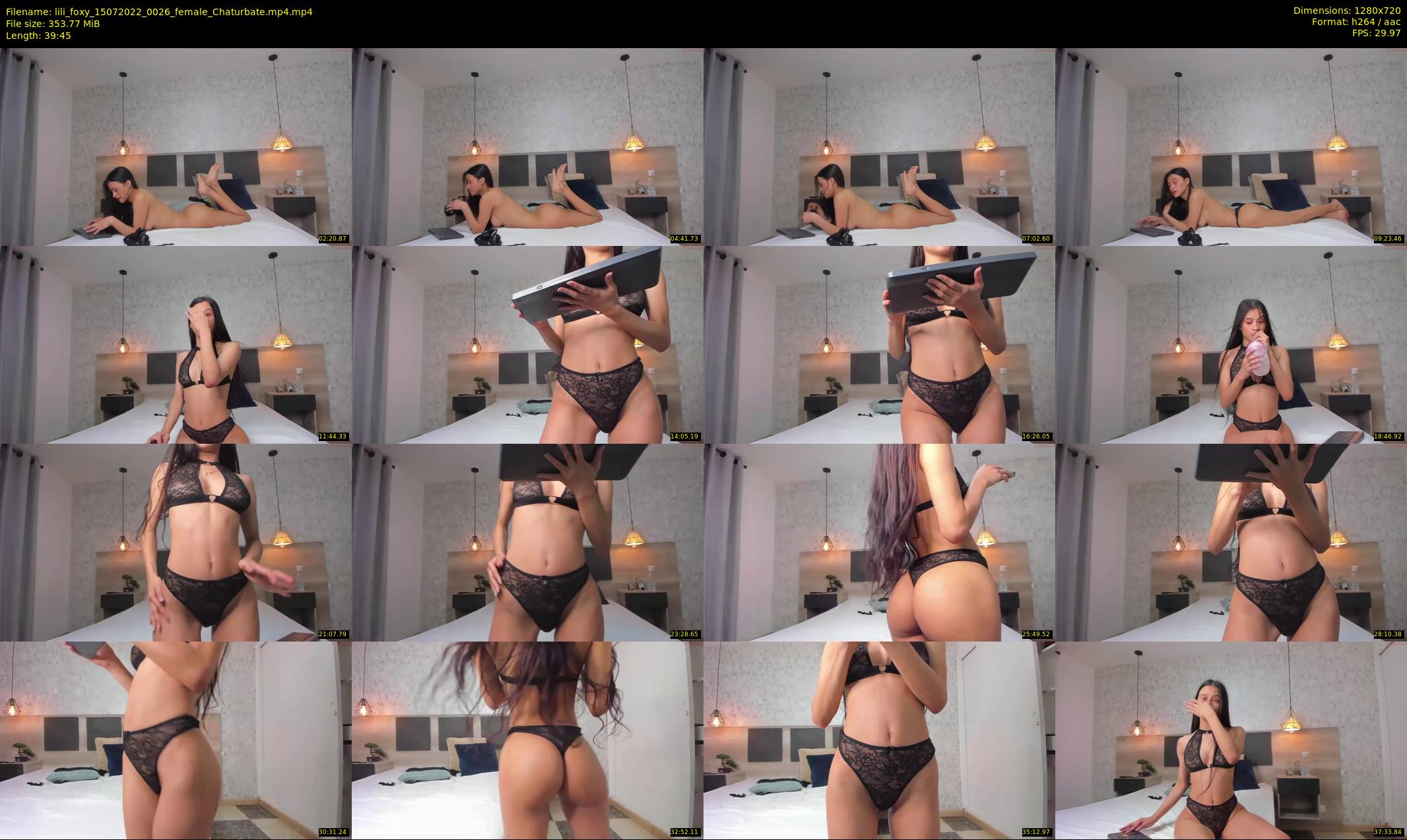 lili_foxy — 40 minute Chaturbate female cam show recording, 720p, Jul 15, 2022