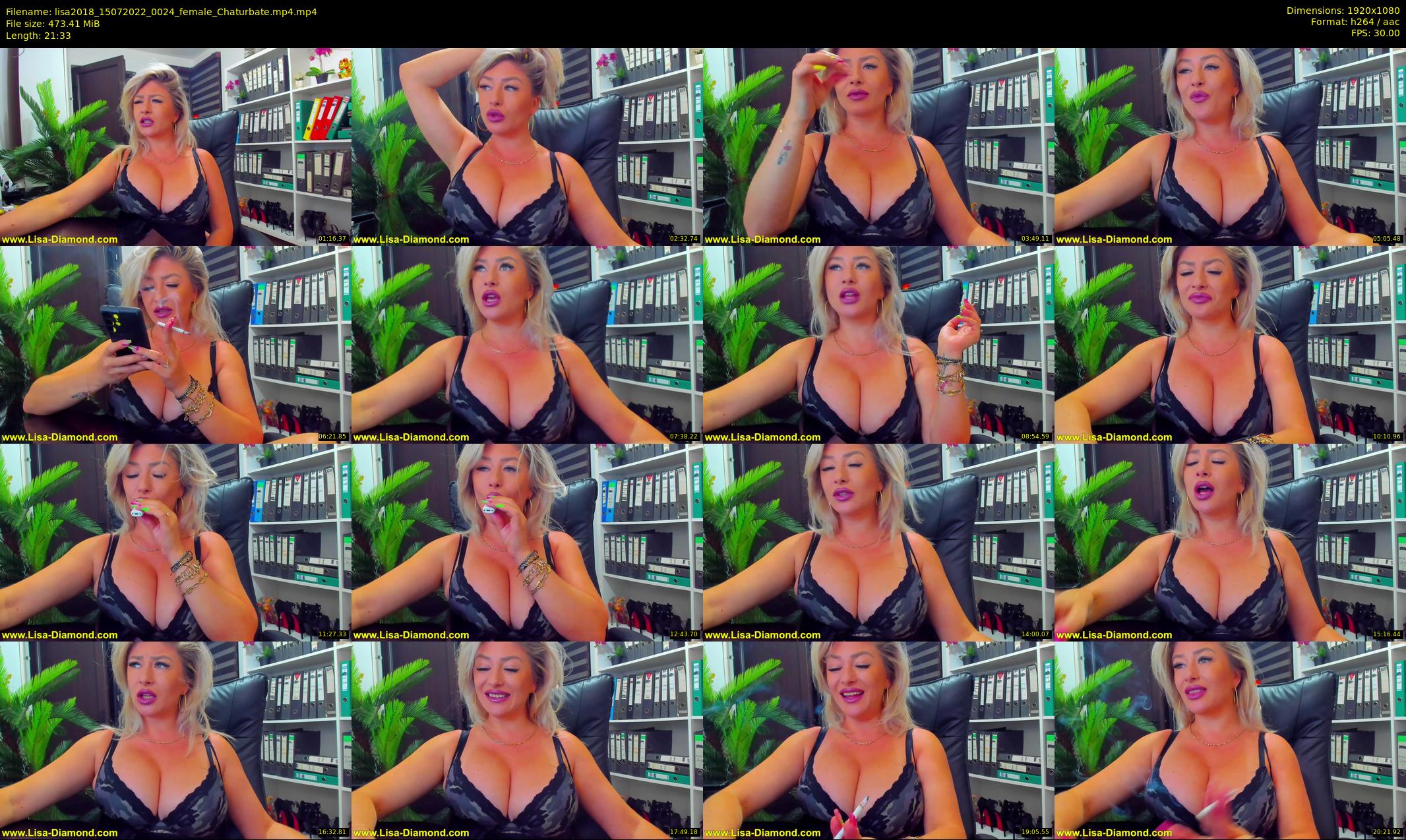 lisa2018 — 22 minute Chaturbate female cam show recording, 1080p, Jul 15, 2022