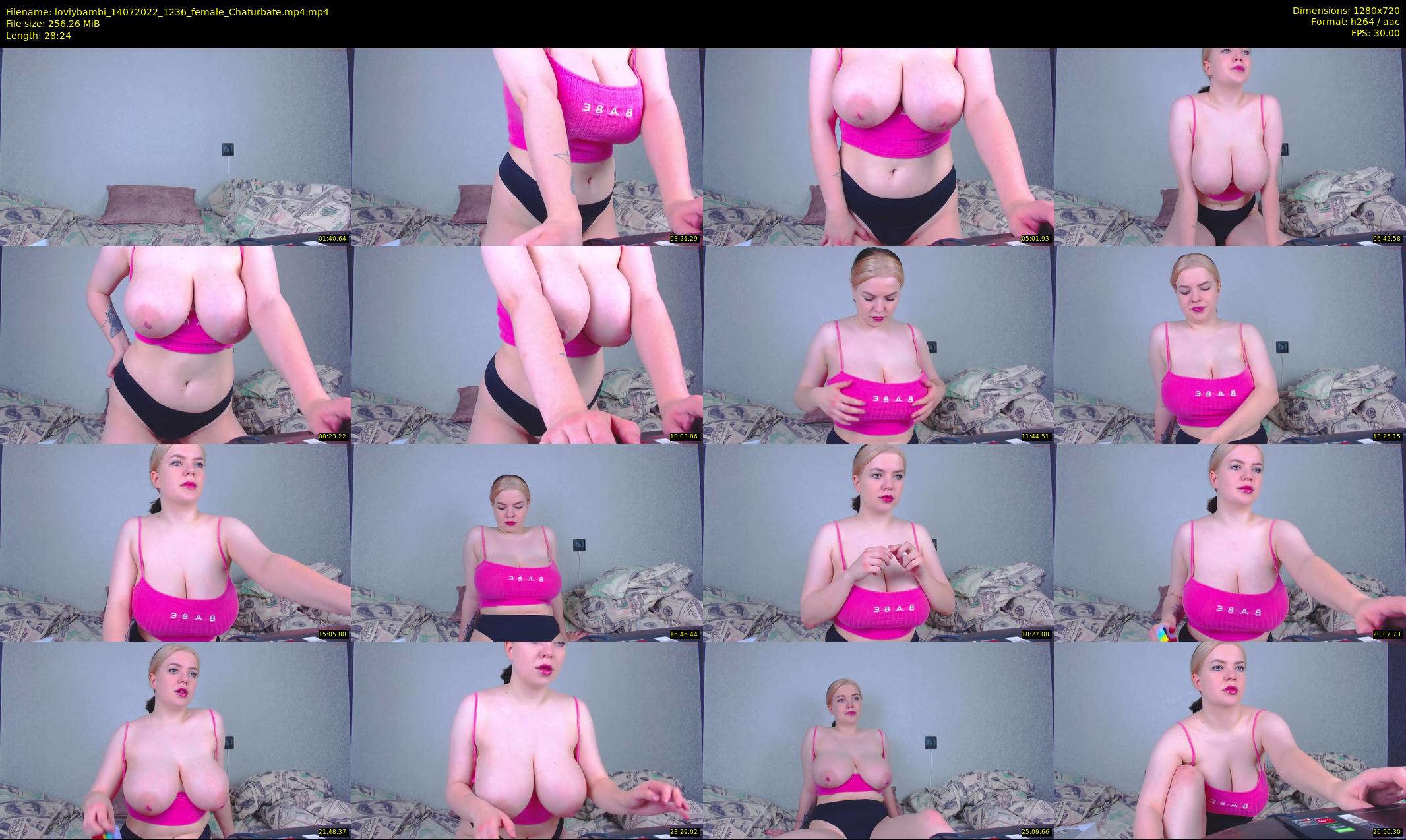 lovlybambi — 29 minute Chaturbate female cam show recording, 720p, Jul 14, 2022