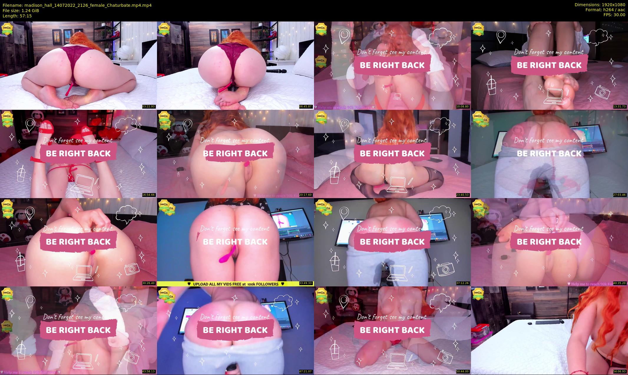 madison_hall — 58 minute Chaturbate female cam show recording, 1080p, Jul 14, 2022