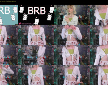 mana_rose — 13 minute Chaturbate female cam show recording, 1080p, Jul 15, 2022