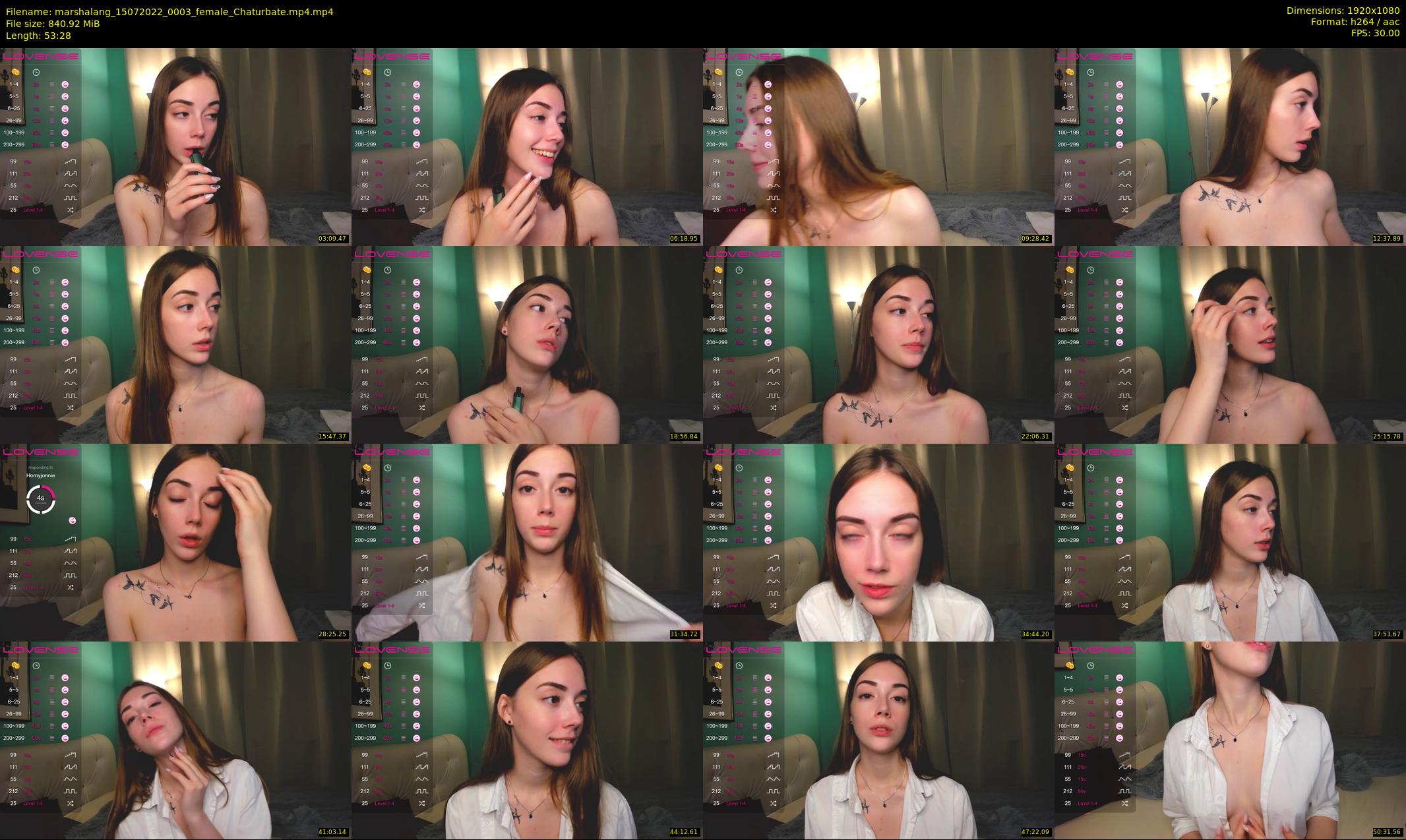marshalang — 54 minute Chaturbate couple cam show recording, 1080p, Jul 15, 2022